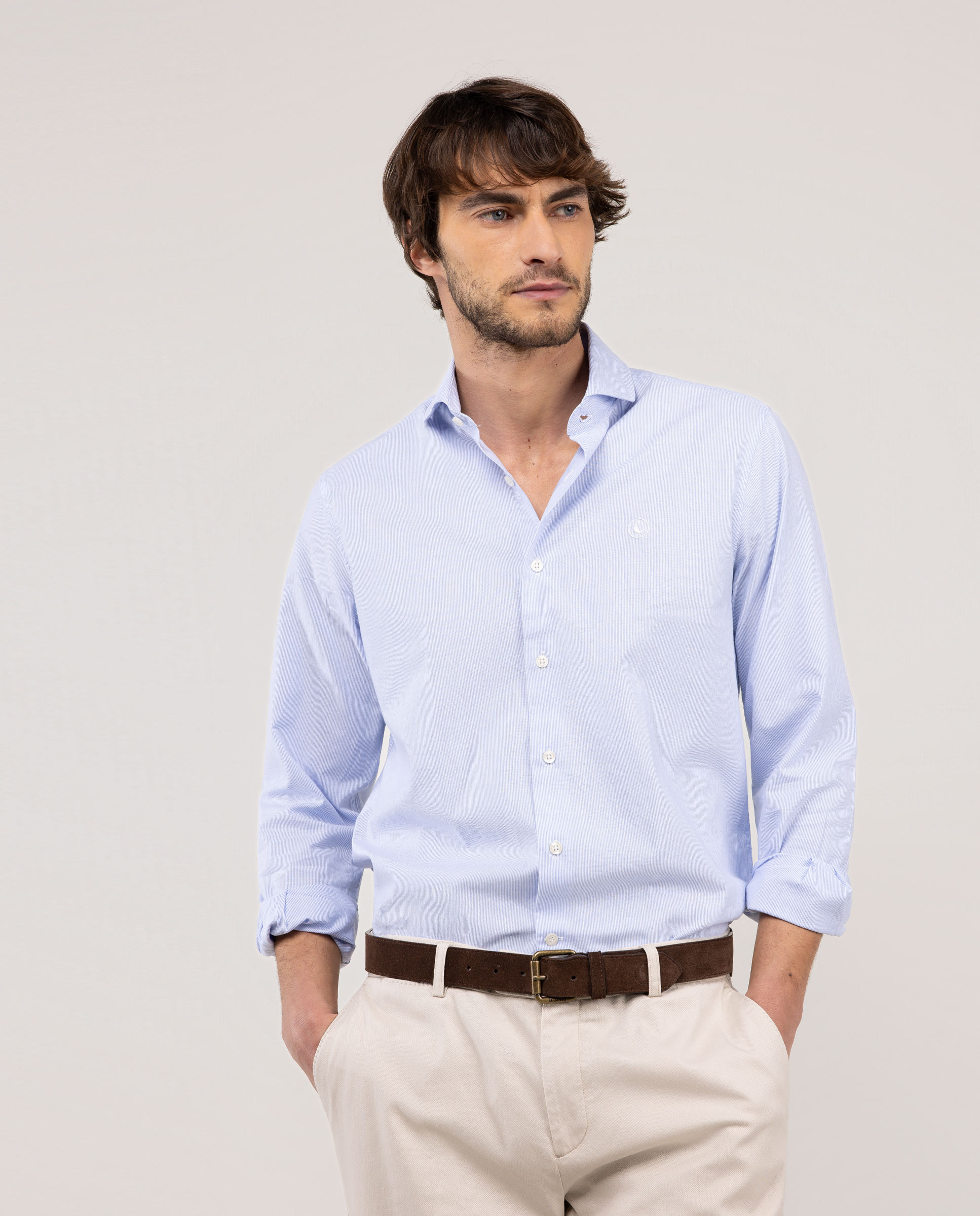 Camisa de Vestir Mil Rayas