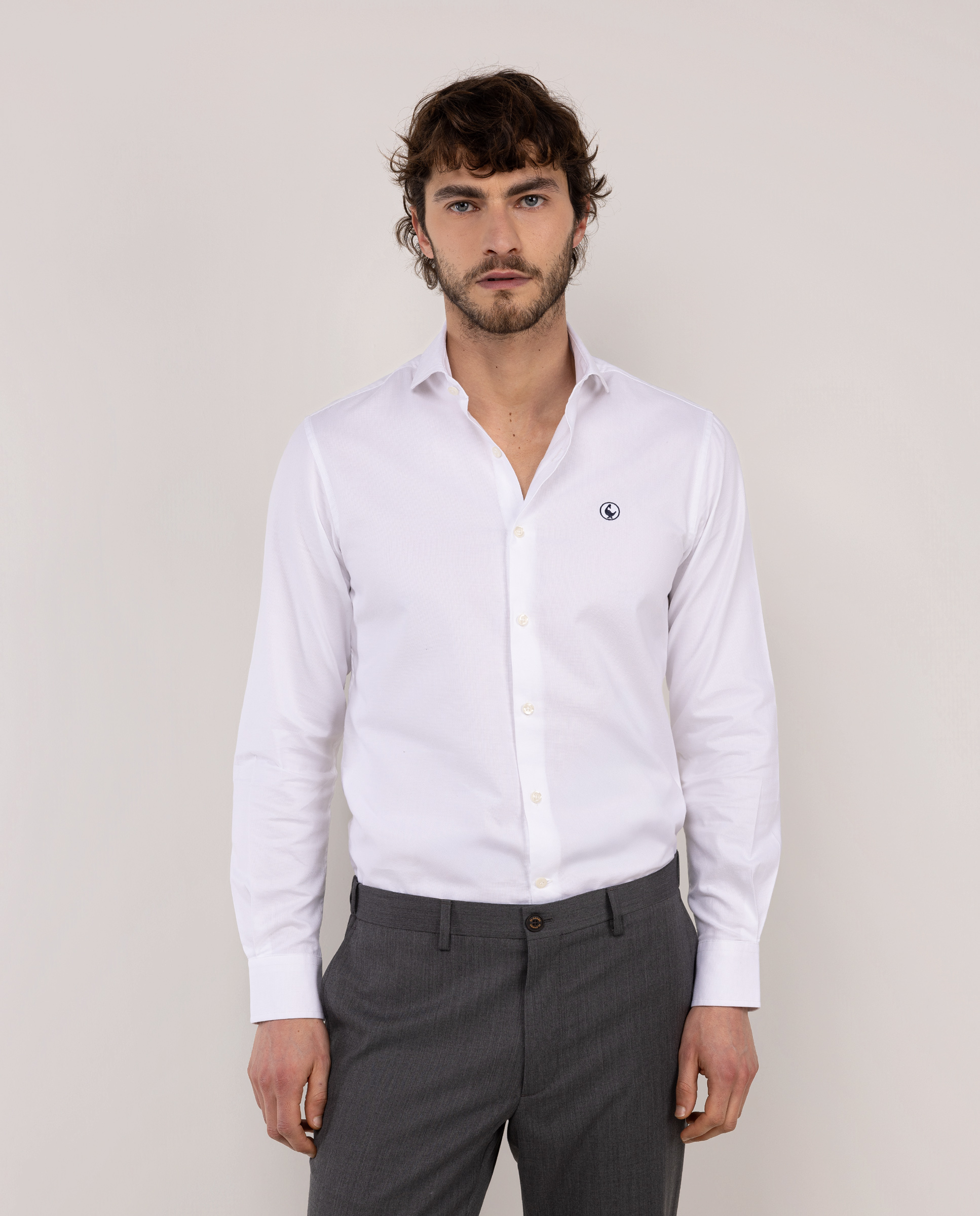 Camisa de Vestir Royal Oxford Blanca