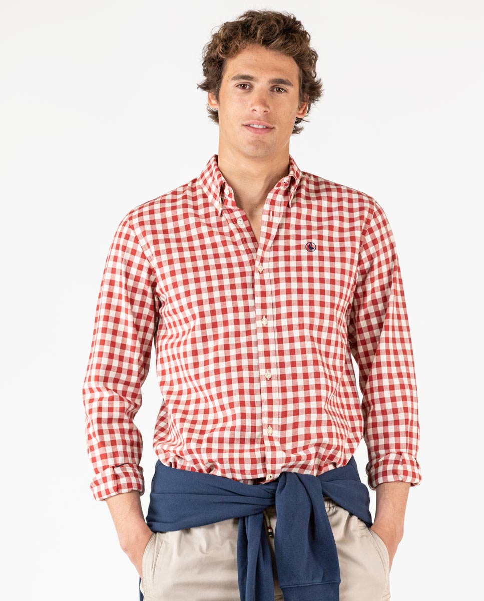 Red Gingham Shirt