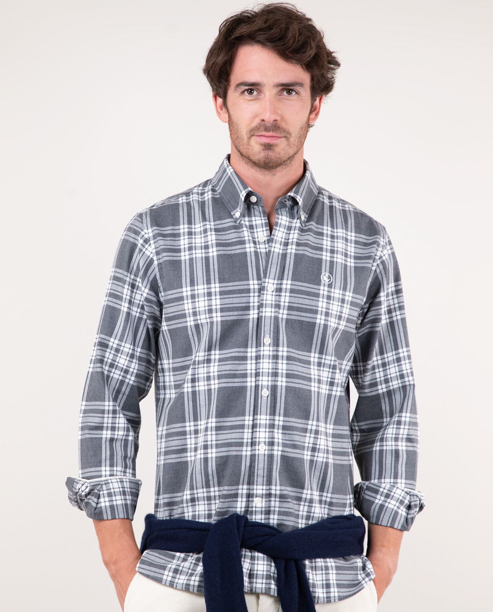 Grey Tartan Shirt