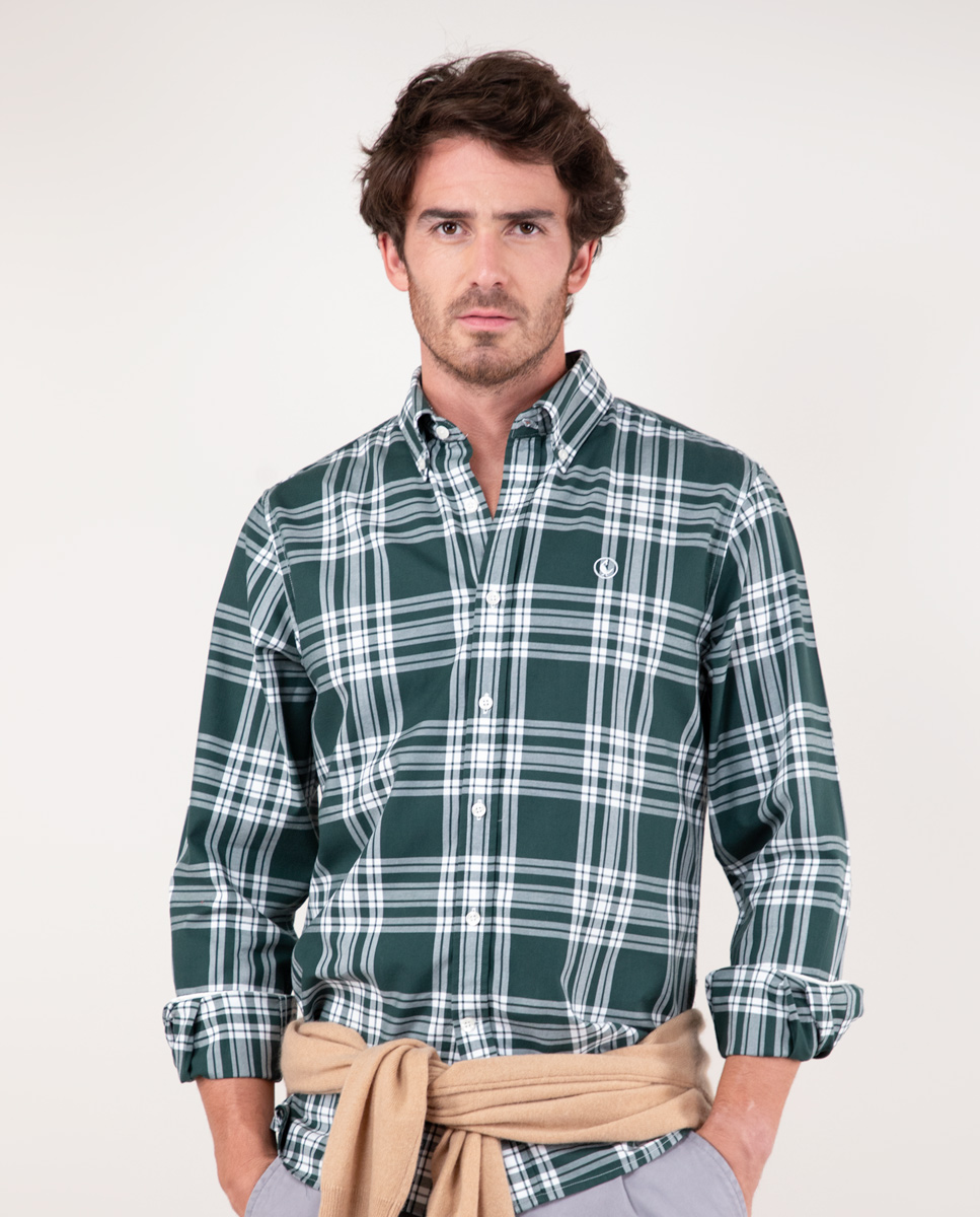 Green Tartan Shirt