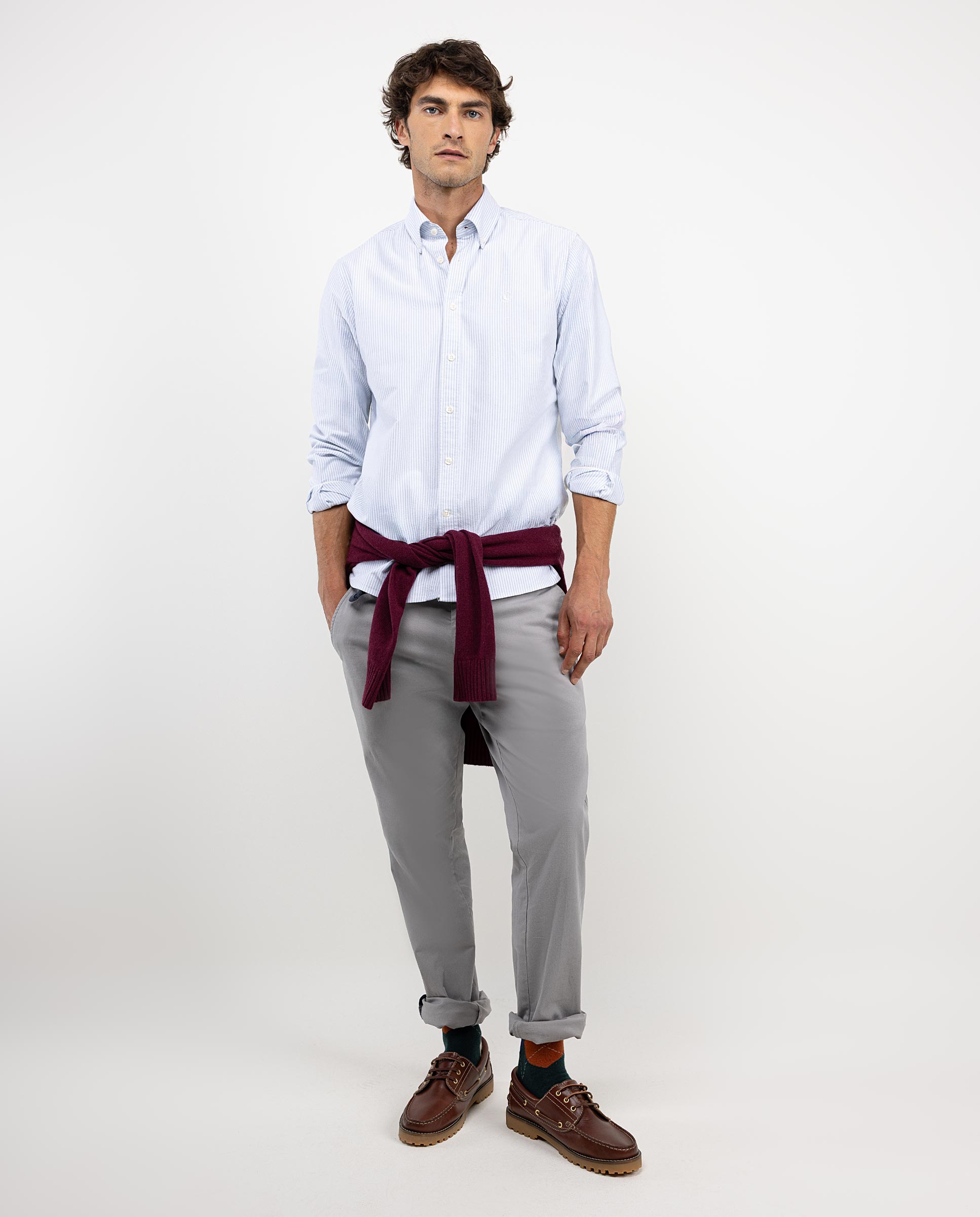 Green Yale Oxford Shirt