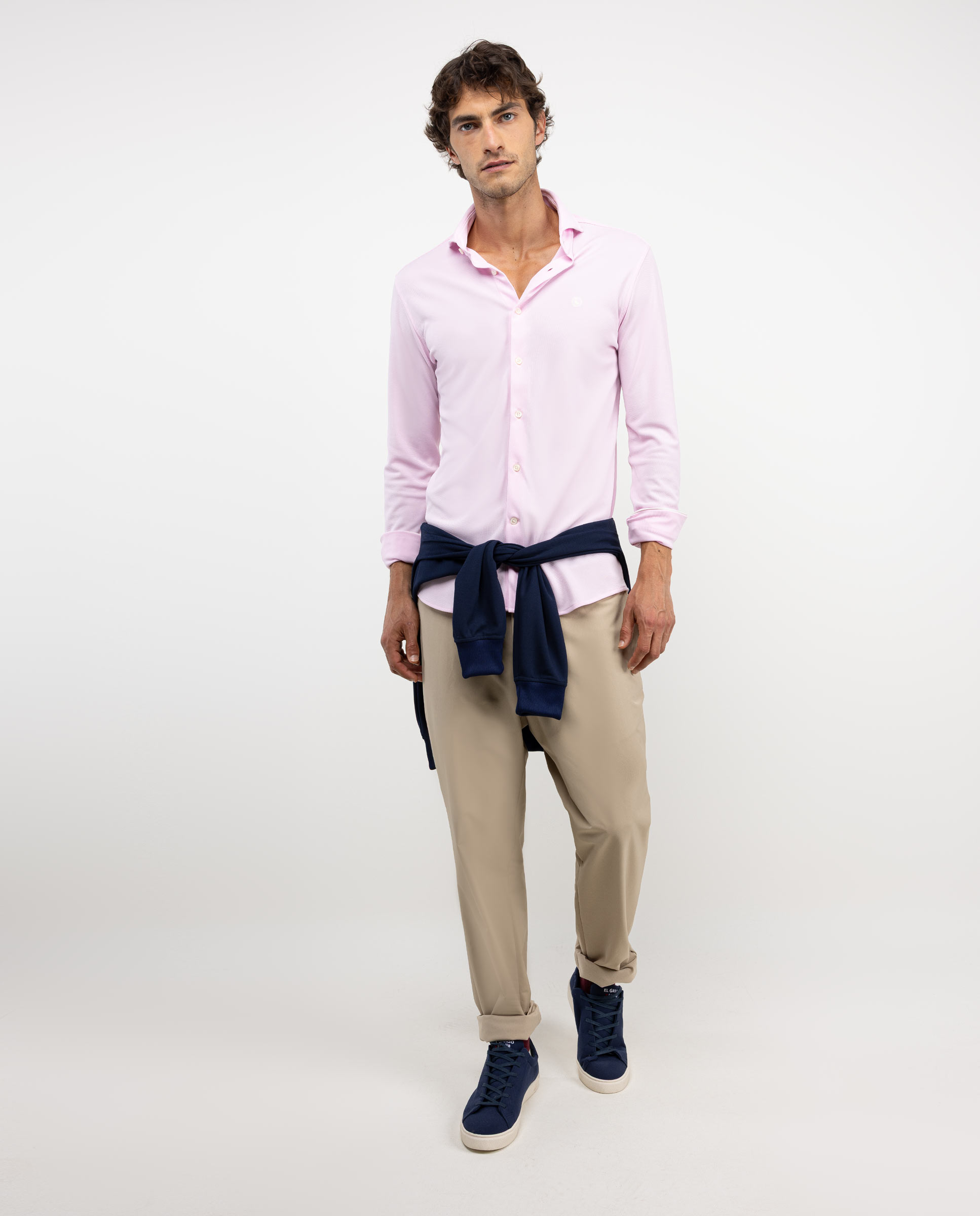 Camisa Sepiia Rosa Lisa