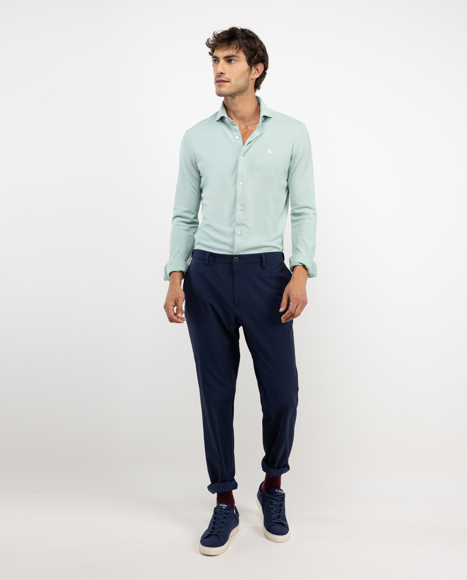 Camisa Sepiia Verde Lisa