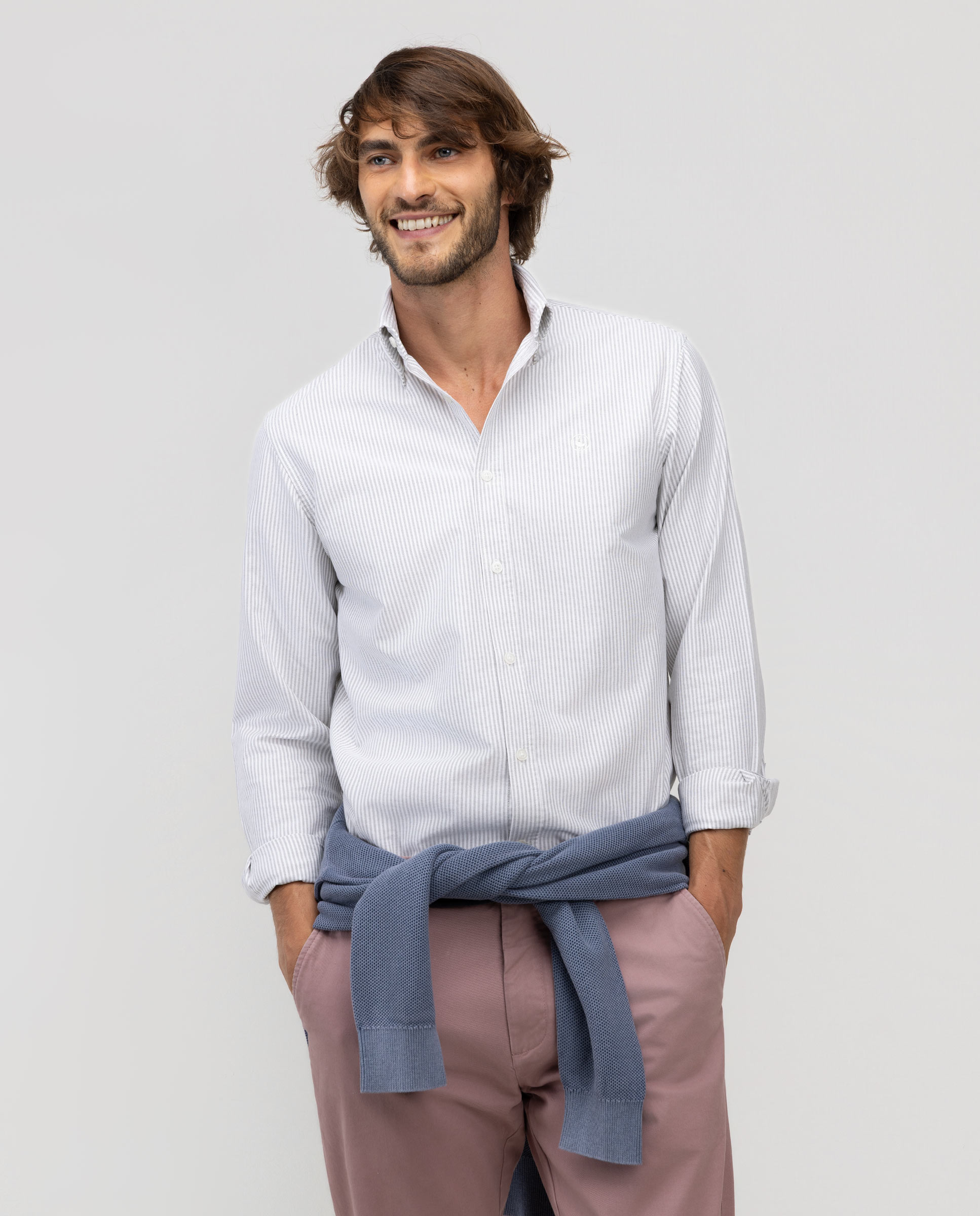 Yale Button Down Oxford Shirt, Dark Green