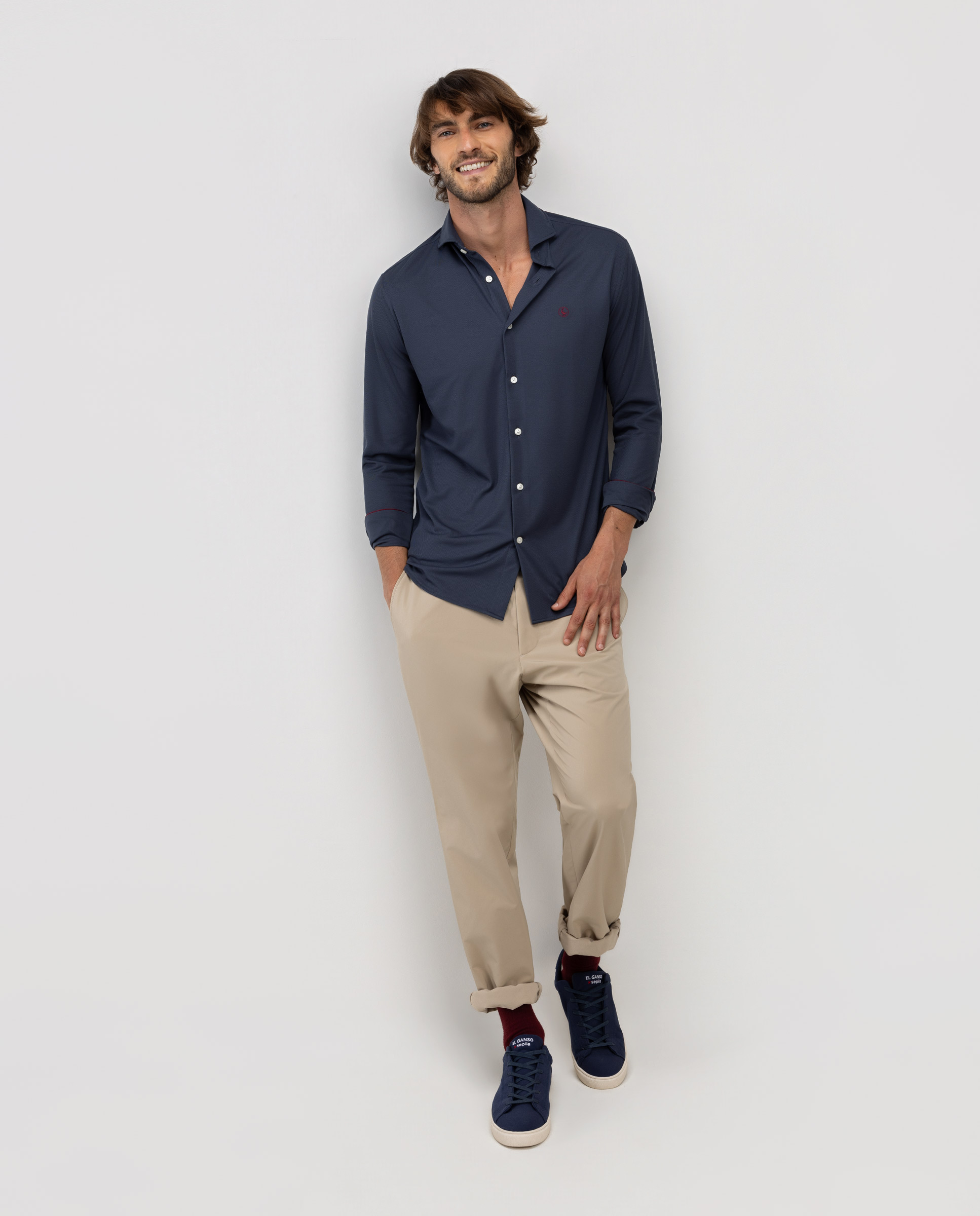 Sepia Lisa Navy Shirt