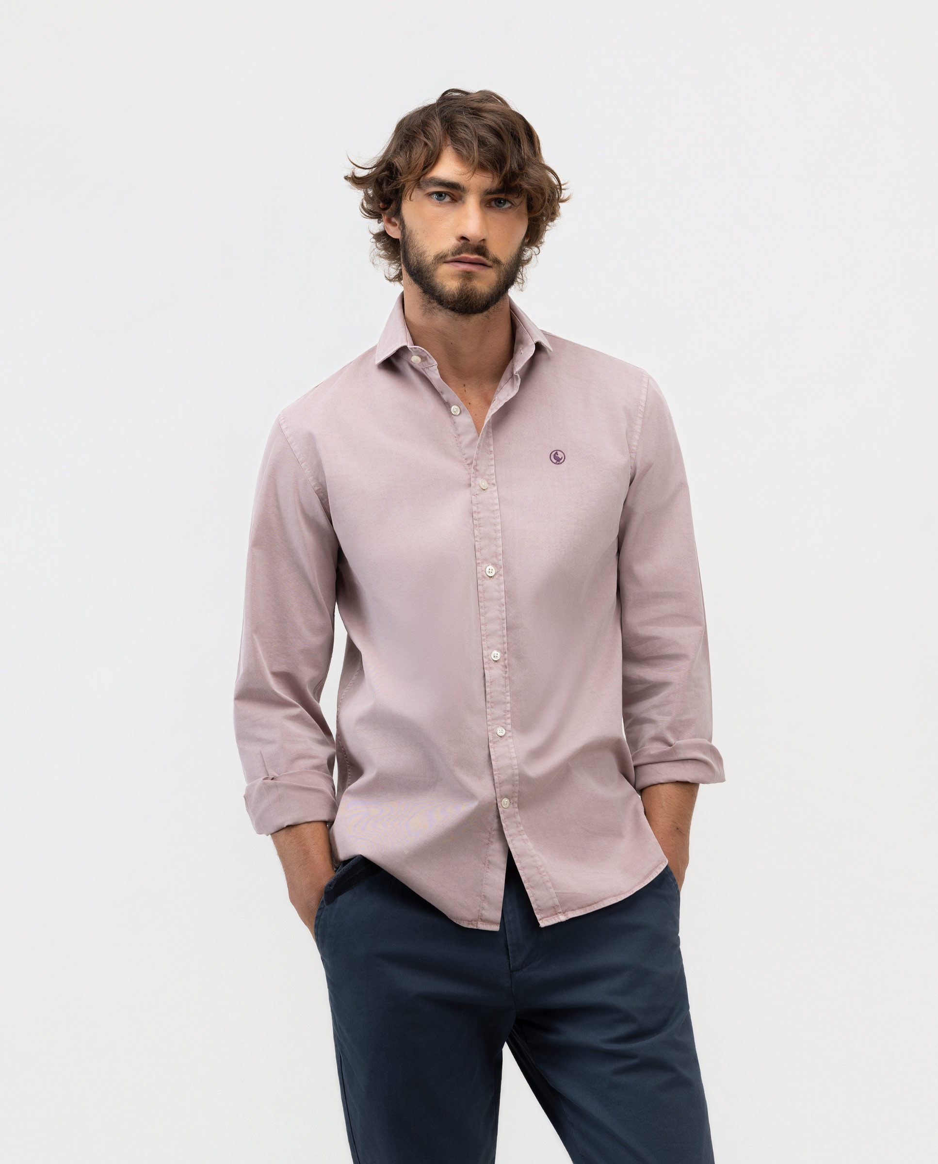 Garnet Mineral Dye Shirt