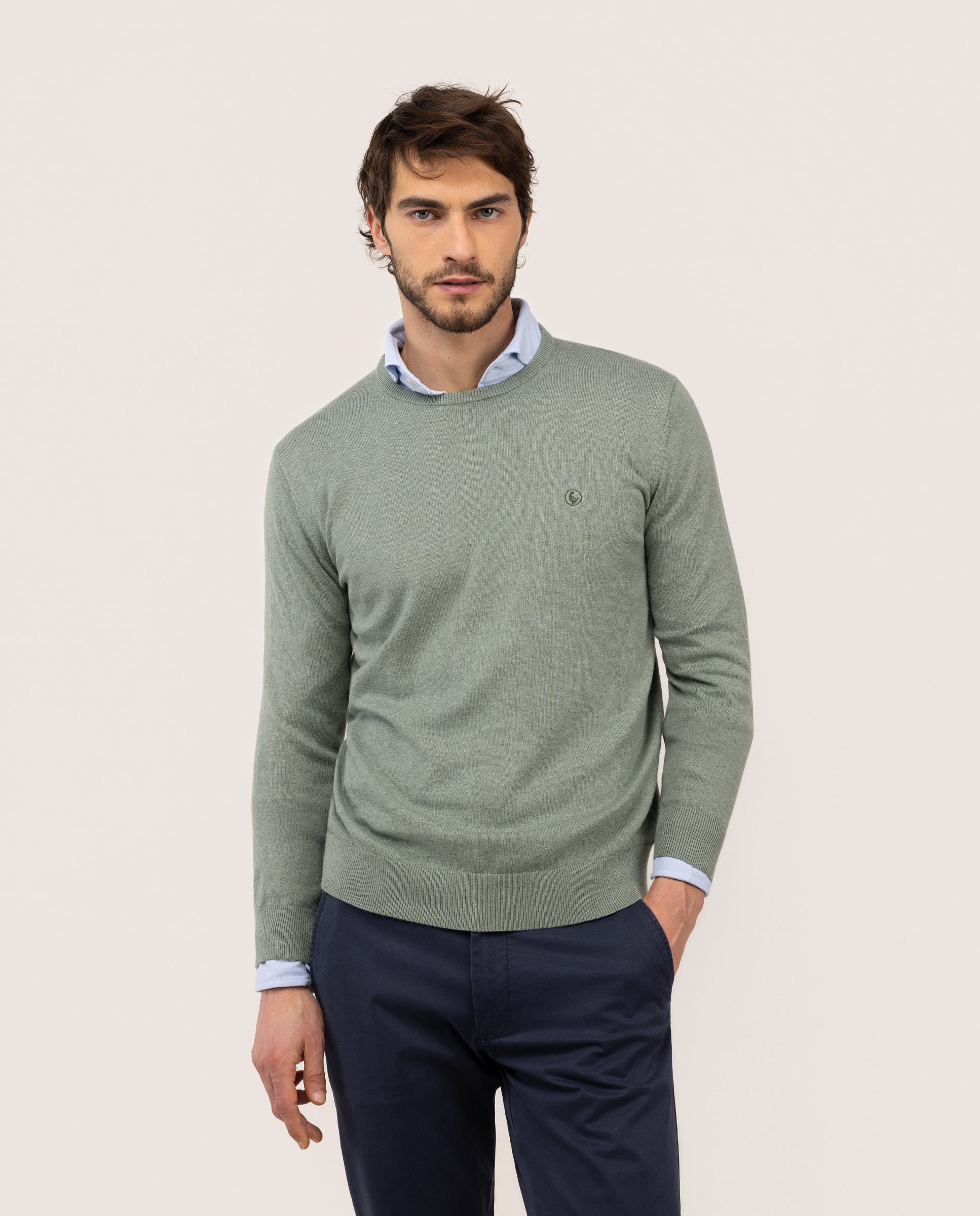 Lichen Crew Neck Sweater