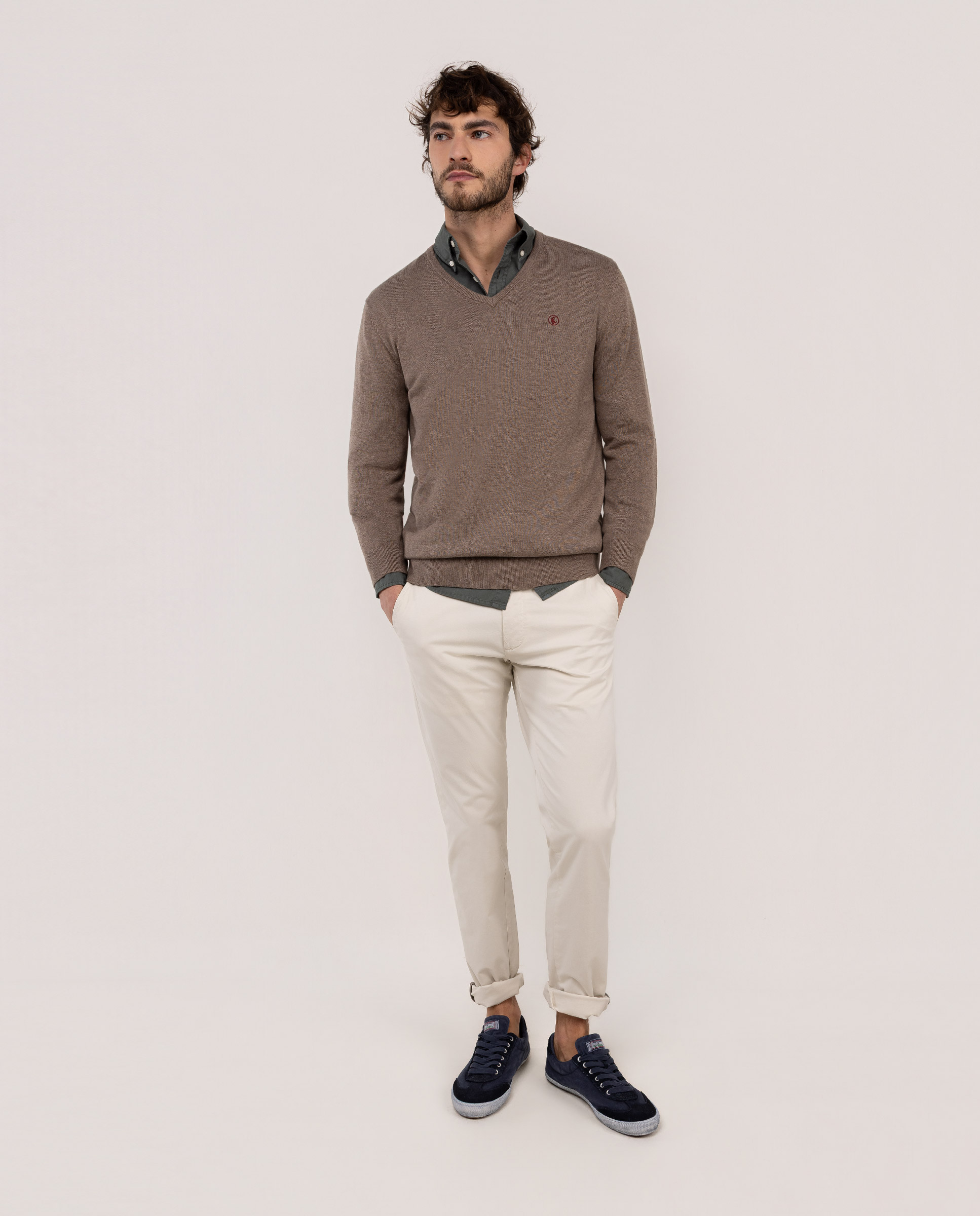 Jersey Cuello Pico Topo
