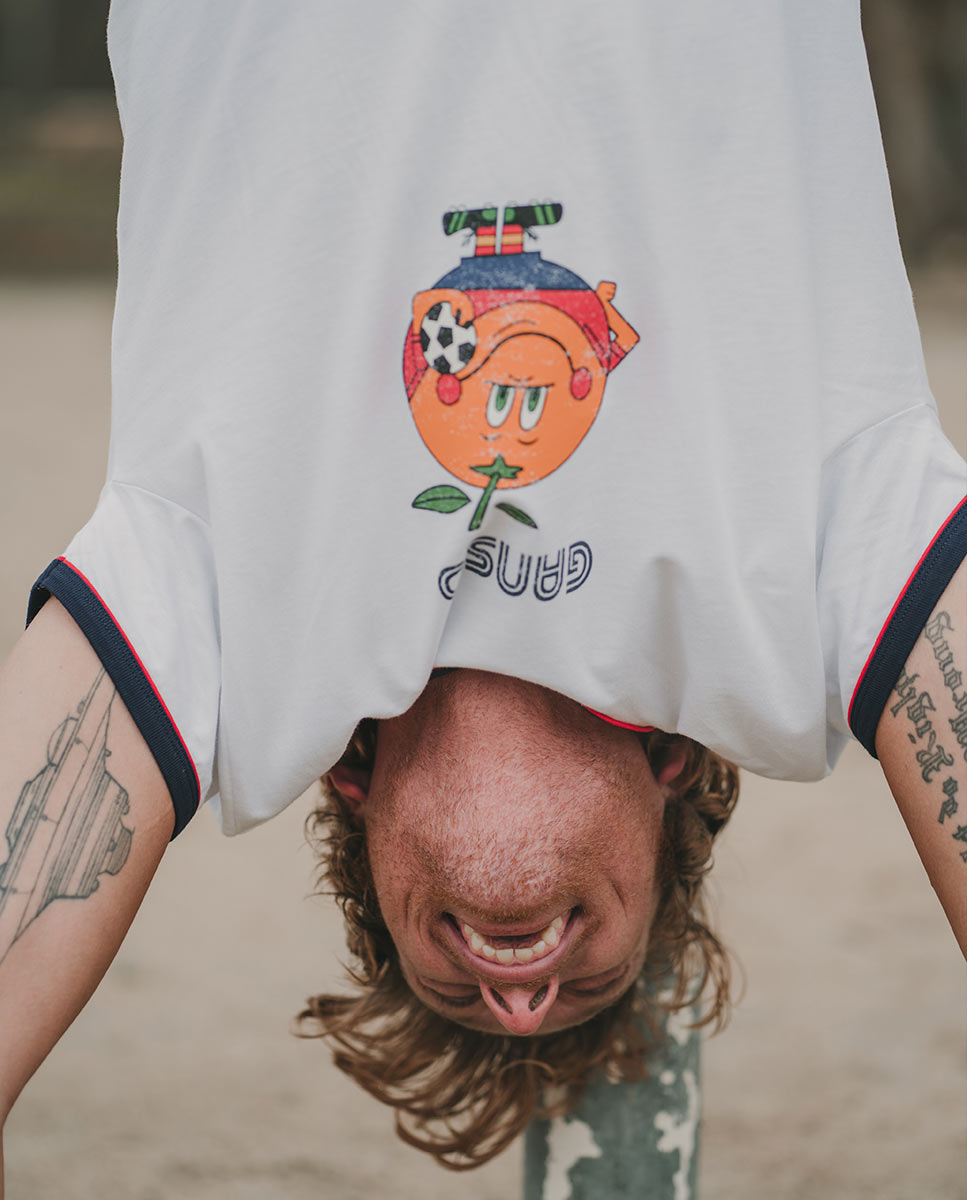 White RSFF selection Naranjito t-shirt