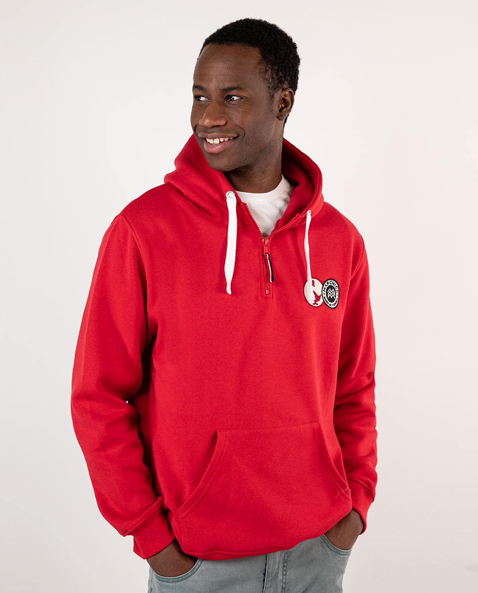 Canguro Rojo Medio Zipper El Ganso x Marchica