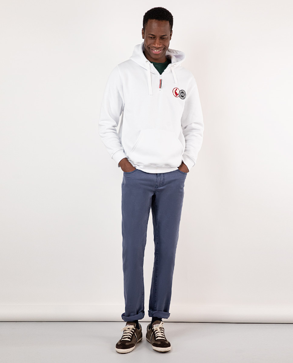 White medium zip sweatshirt El Ganso x Marchica