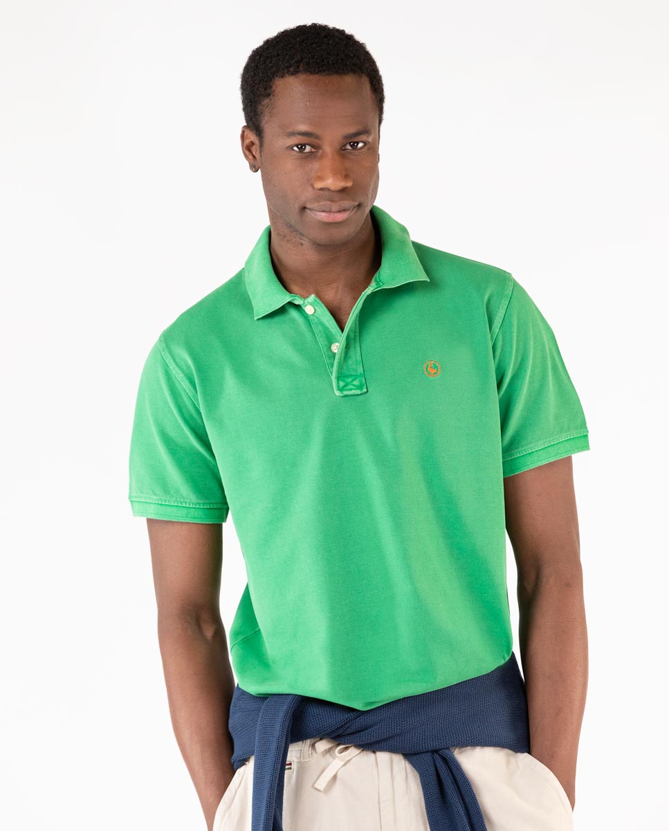 Polo Lavado Verde