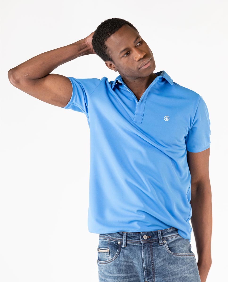 Polo Celeste El Ganso x Sepiia