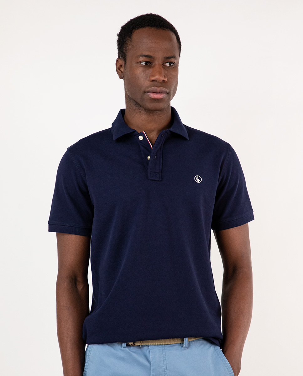 Polo Liso Marino