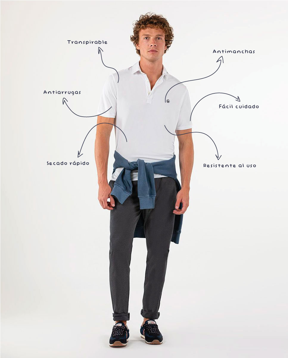 Polo Sepiia Blanco