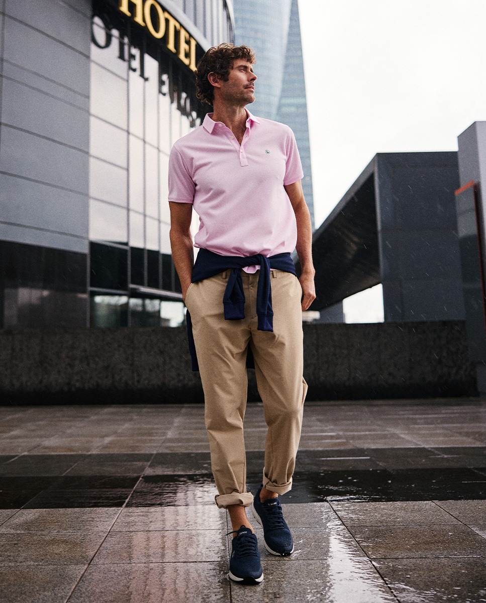 Pink Sepiia Polo