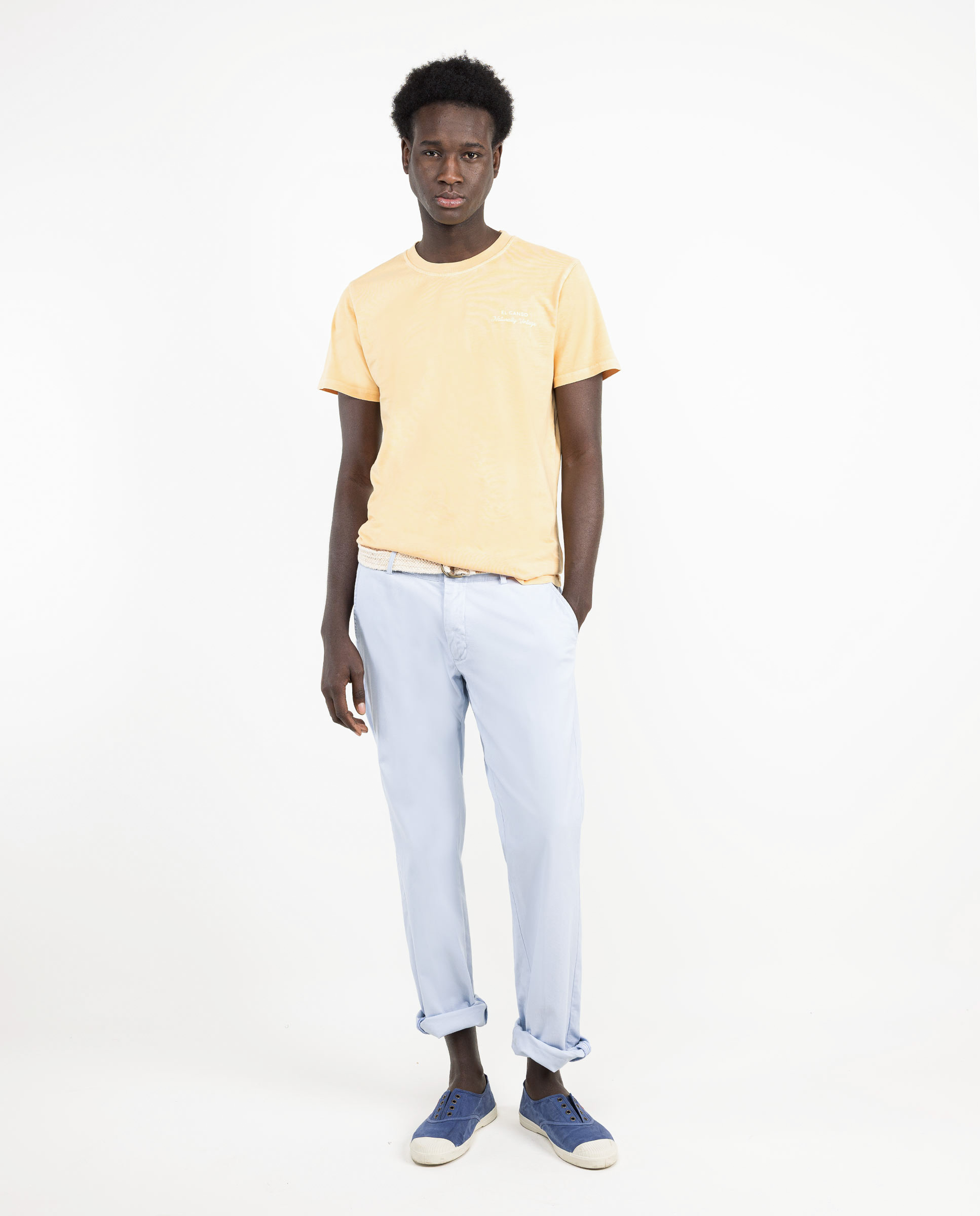 Natural Yellow Garment Dyed Shirt