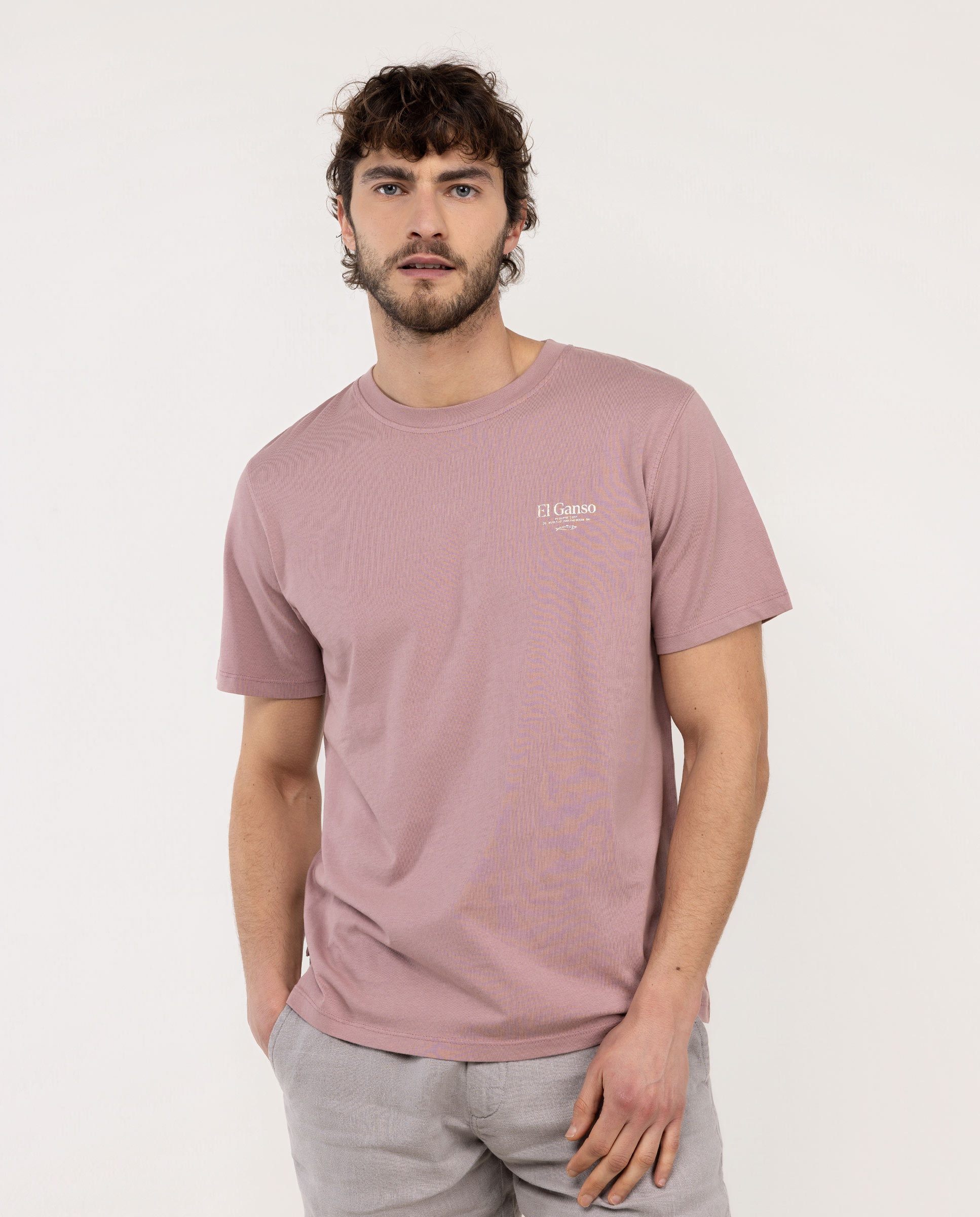 Camiseta Peces Malva