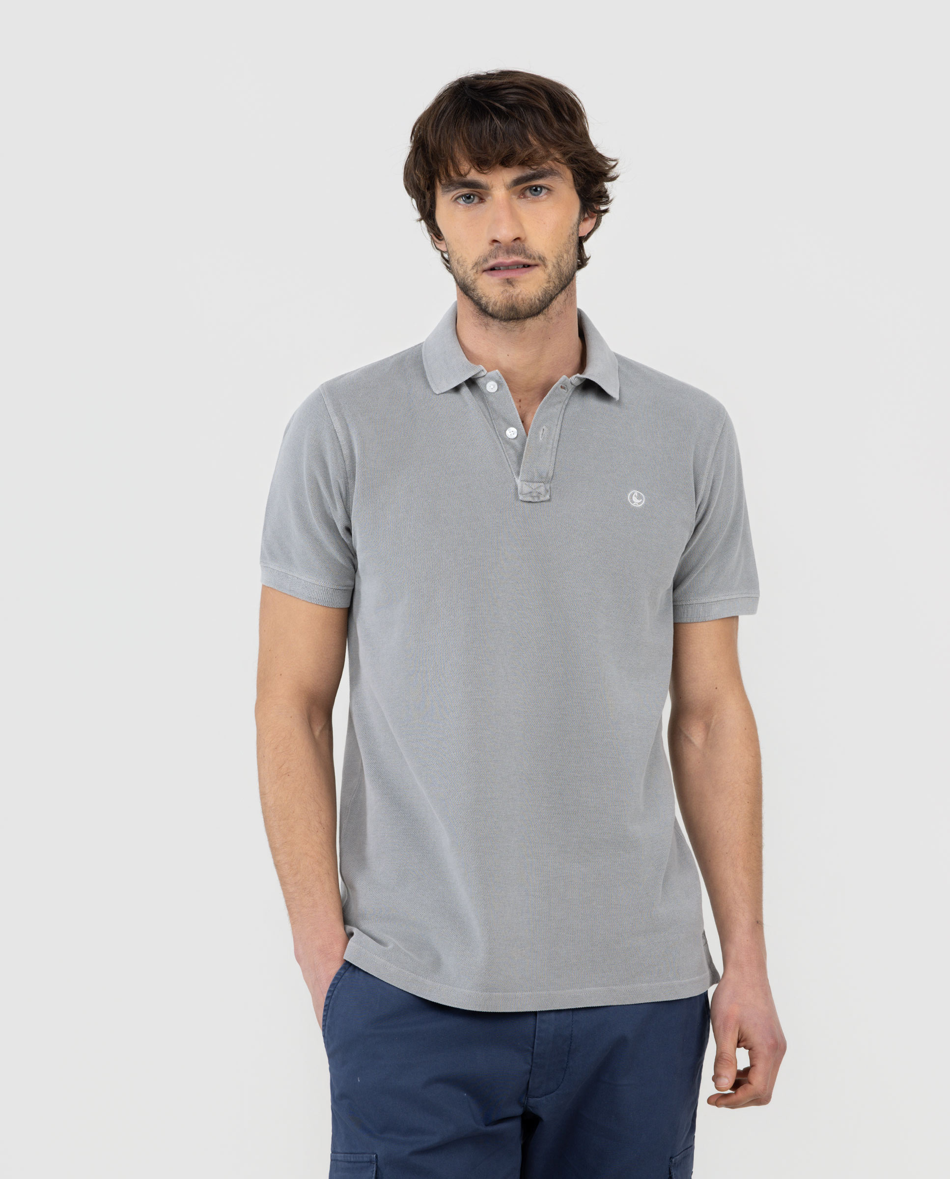 Polo Tinte Natural Gris