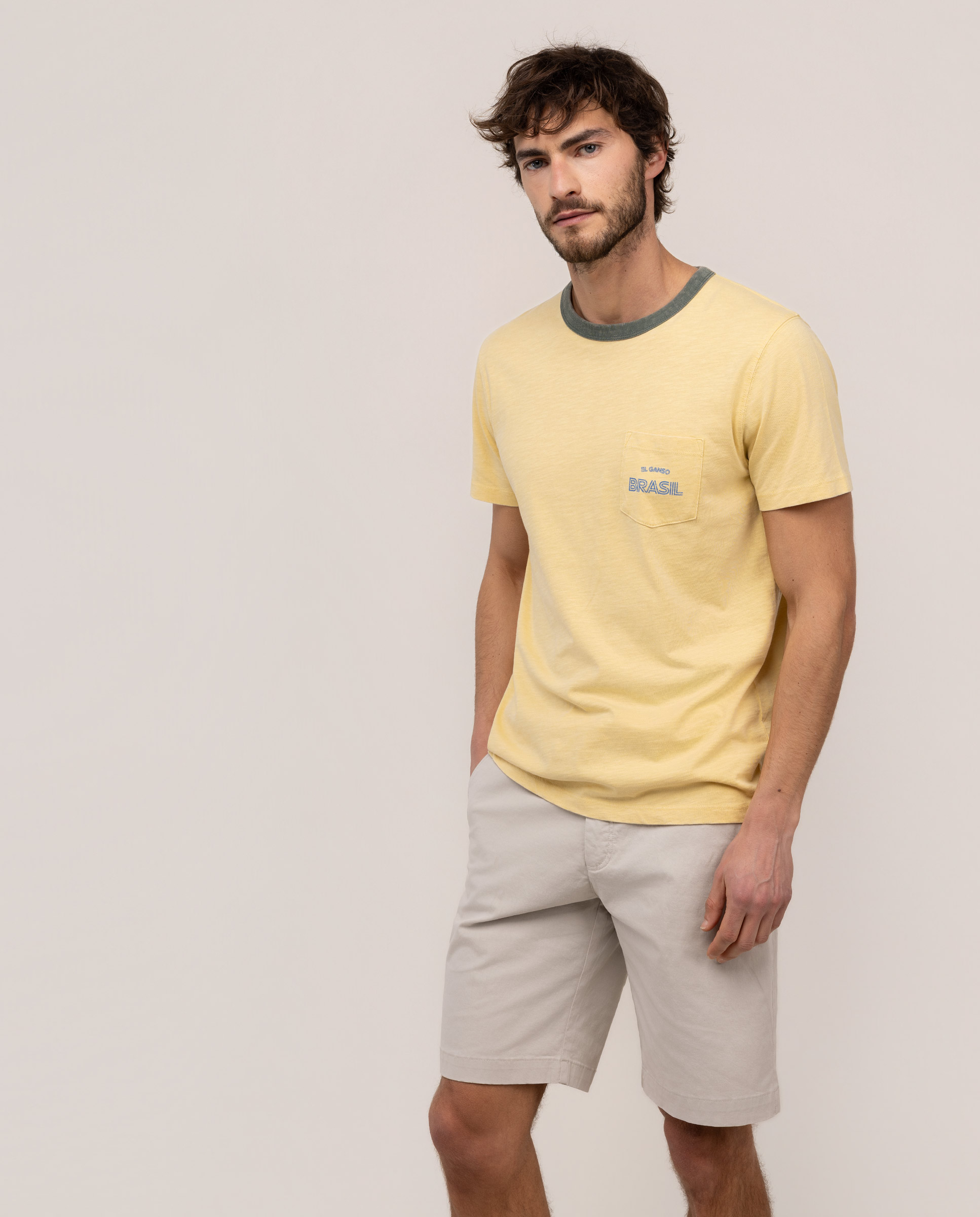 Camiseta Retro Slub Brasil