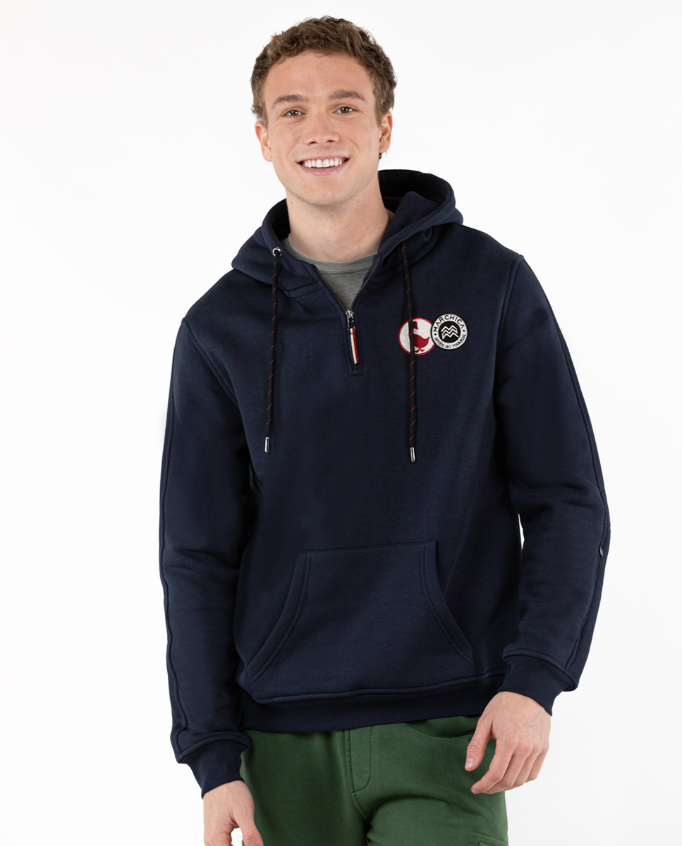 Navy Marchica sweatshirt