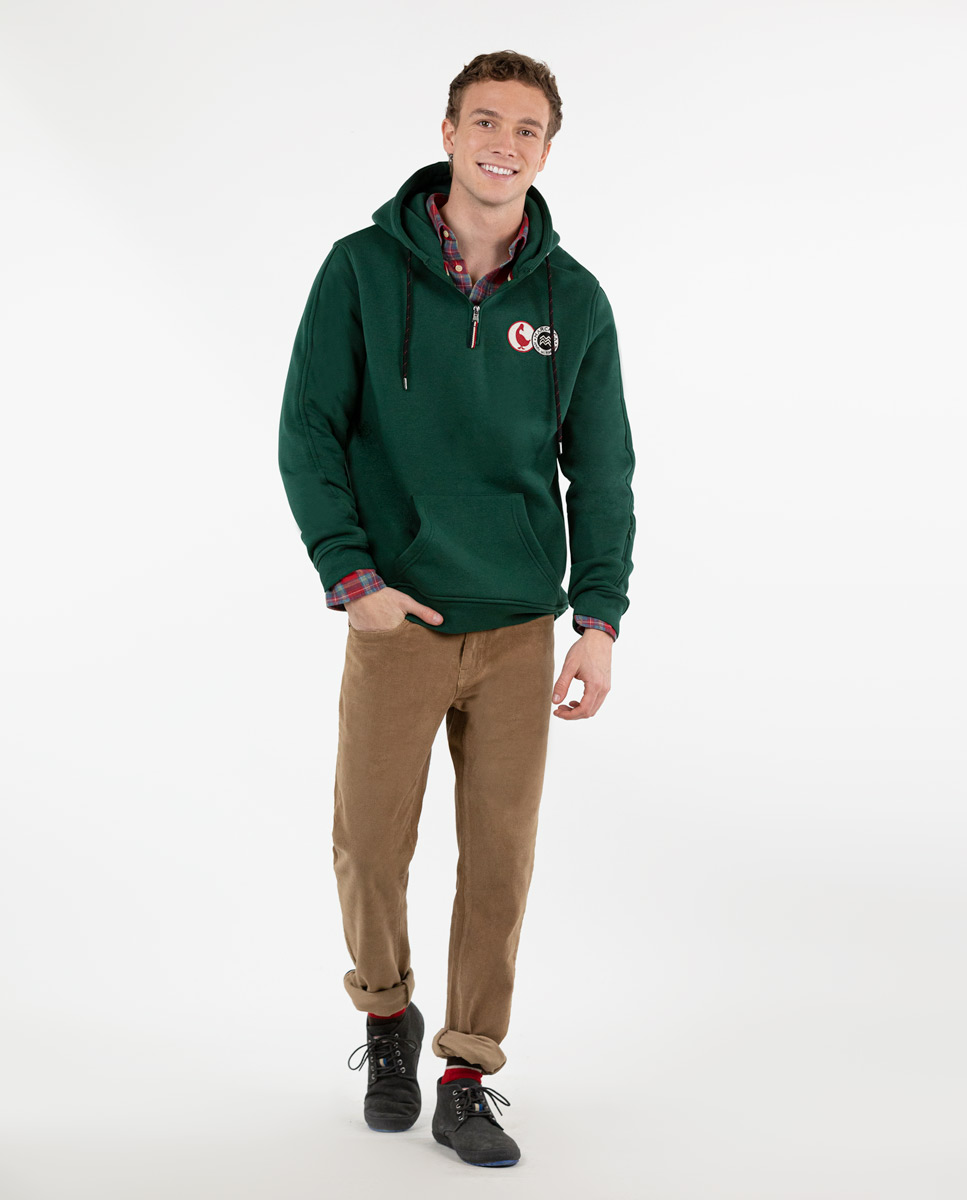 Sudadera Verde Marchica