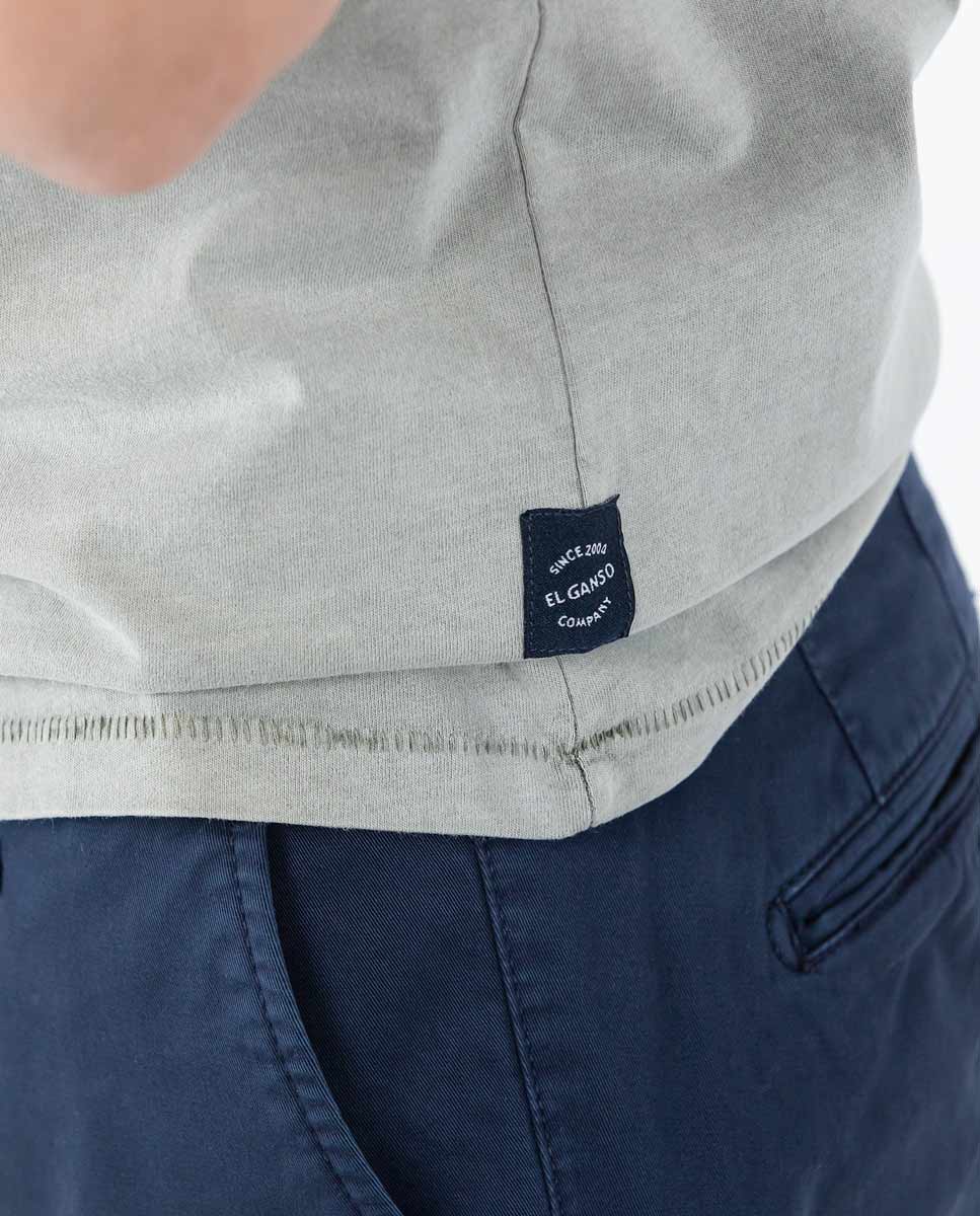 Camiseta Cuello Caja Verde