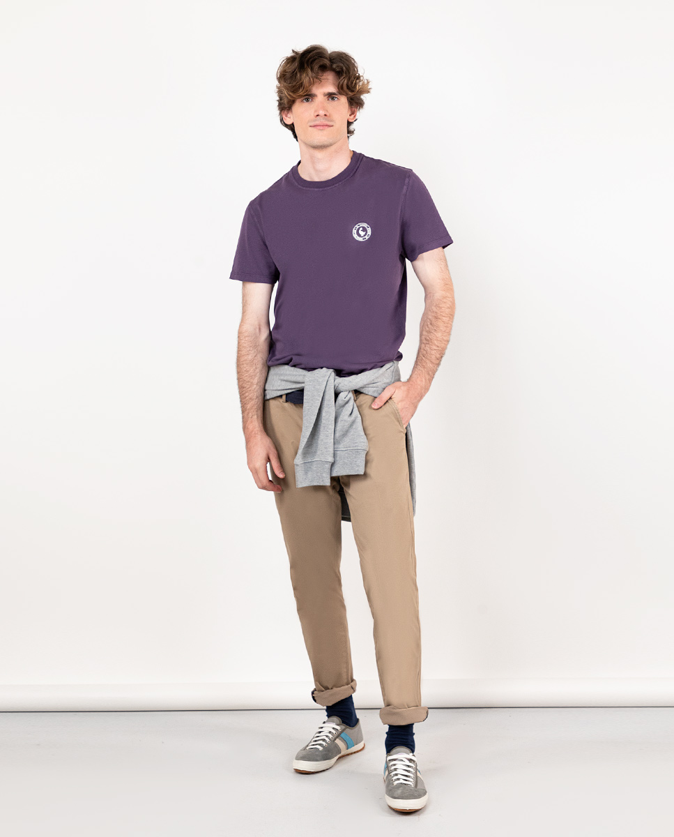 Camiseta Básica Morada