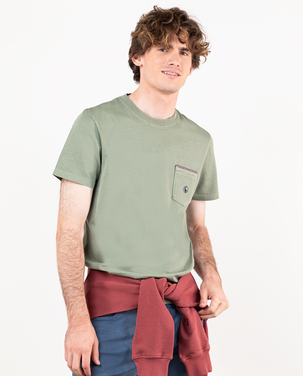 Camiseta Verde Melange