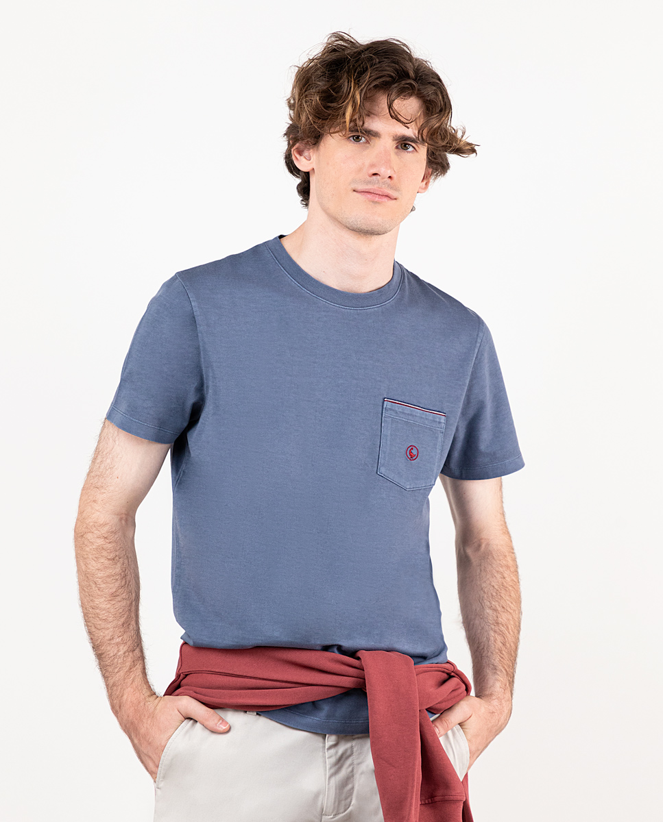 Camiseta Marino Melange