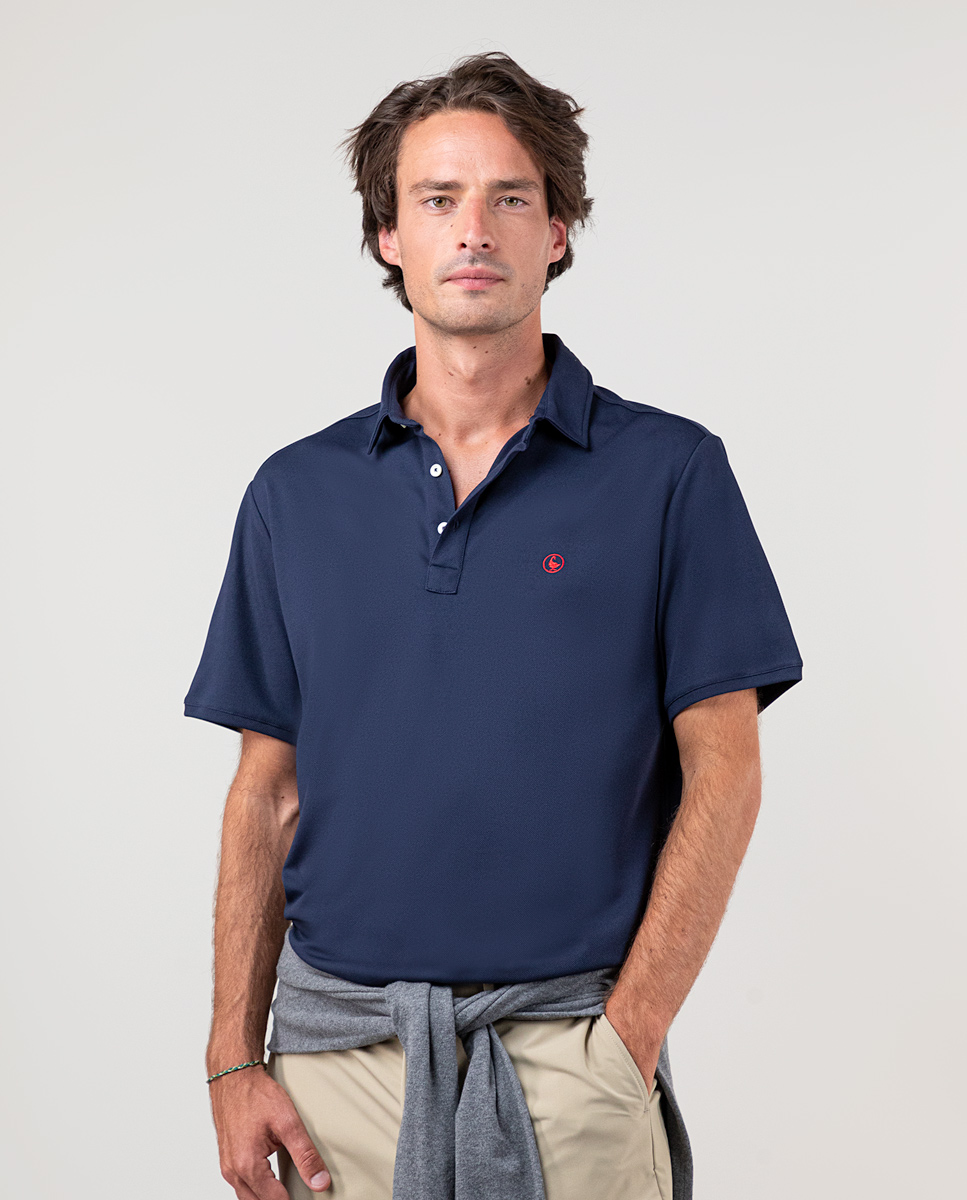 Navy Sepiia Polo