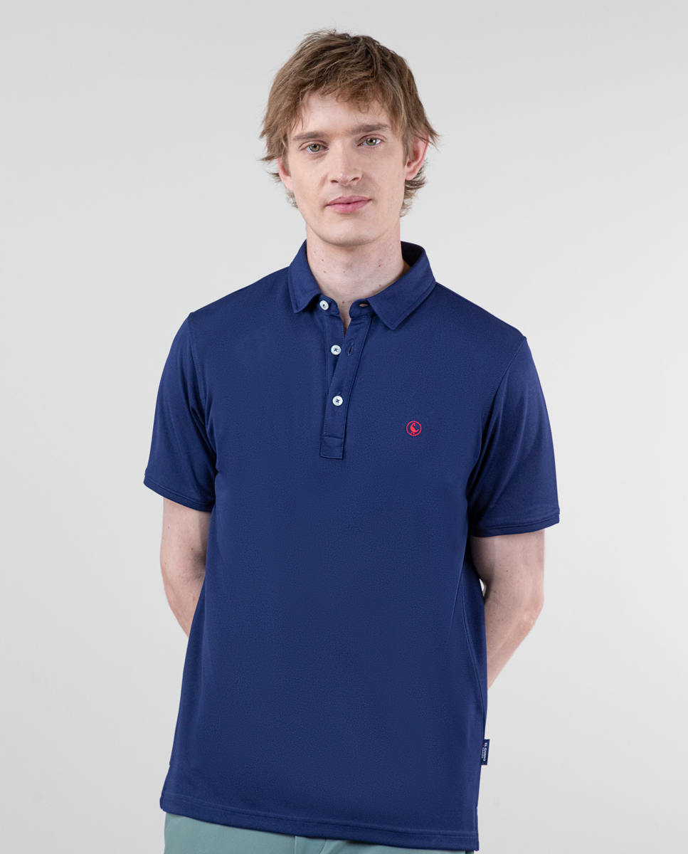 Navy Sepiia Polo