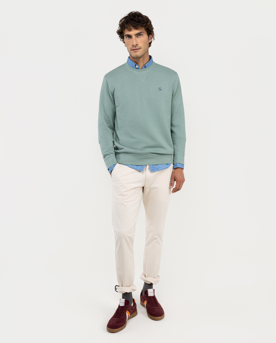 Mint Sweatshirt W Crew Neck