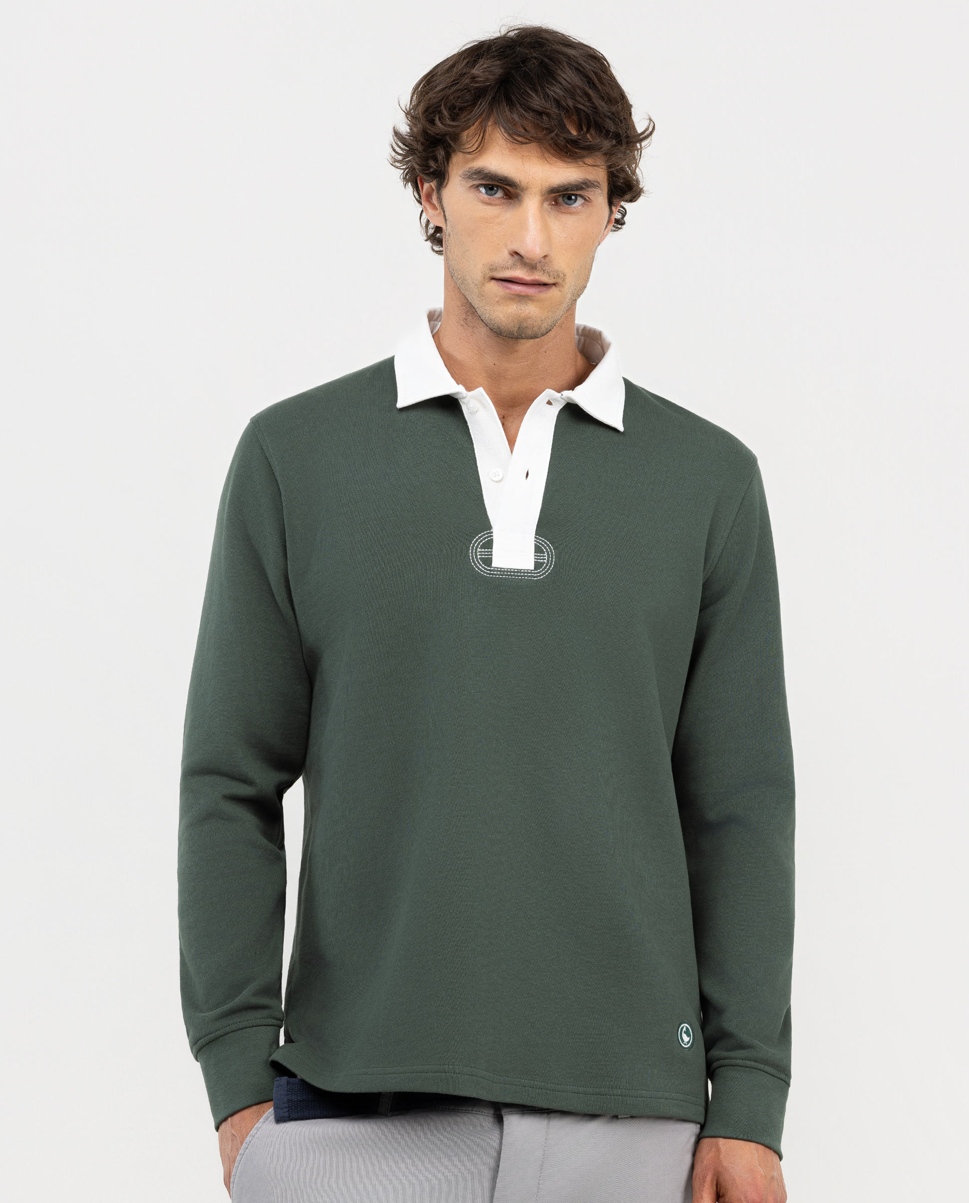 Green Rugby Polo