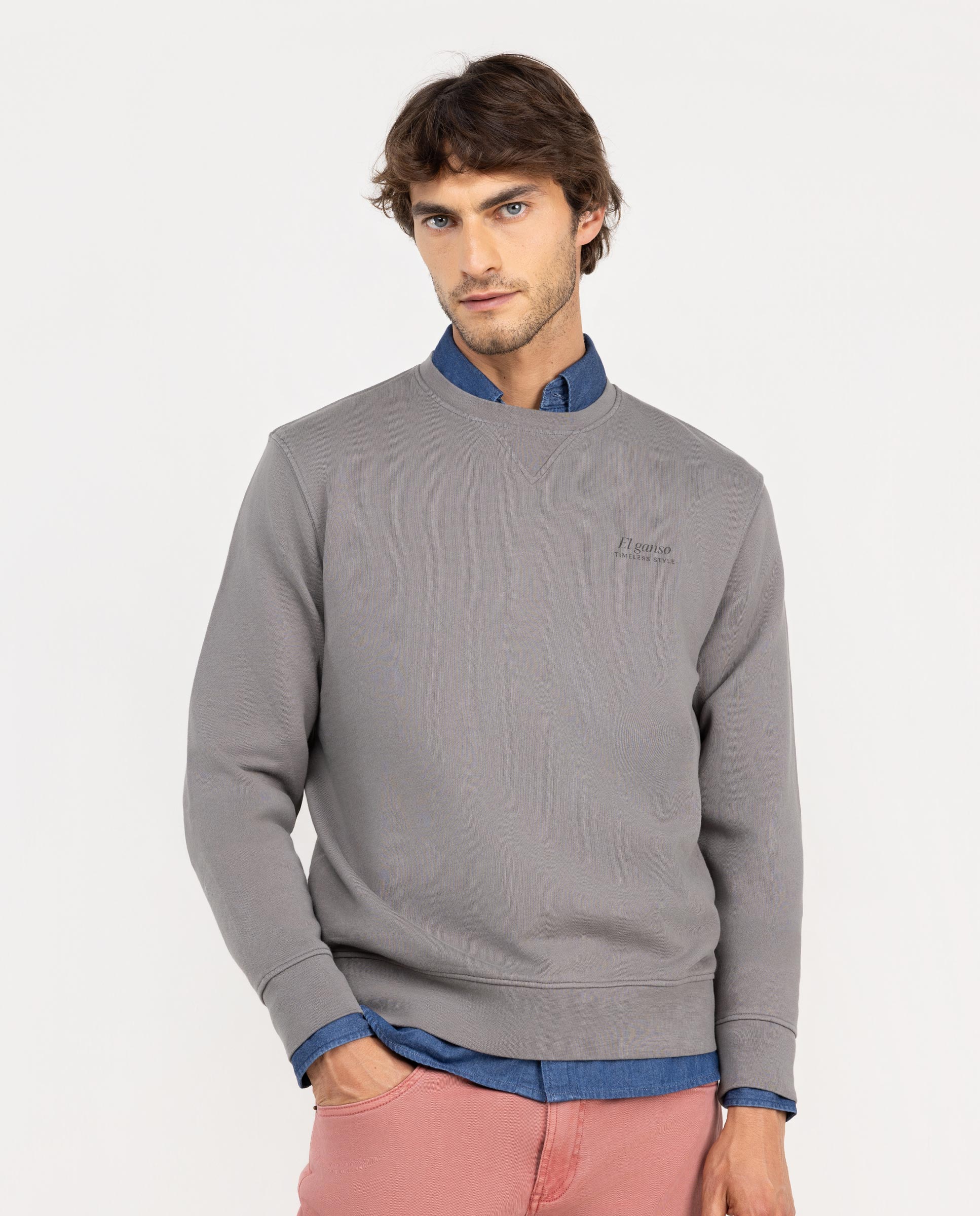 Anthracite Grey Timeless Sweatshirt