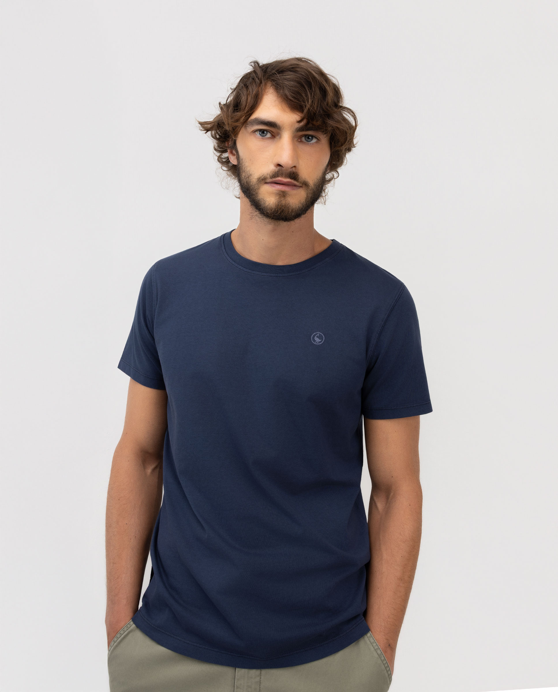 Camiseta Básica Marino