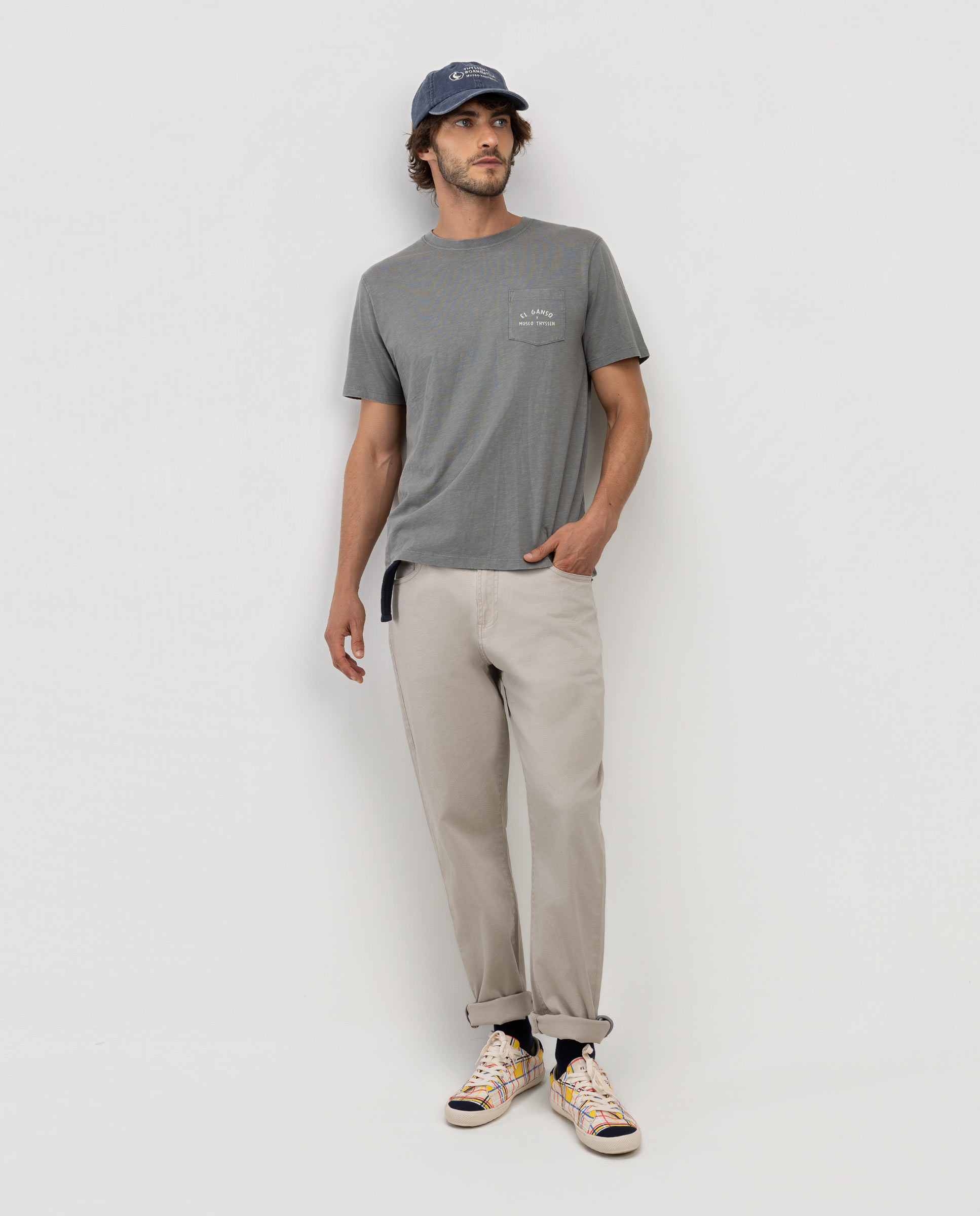 Camiseta Verde Mondrian