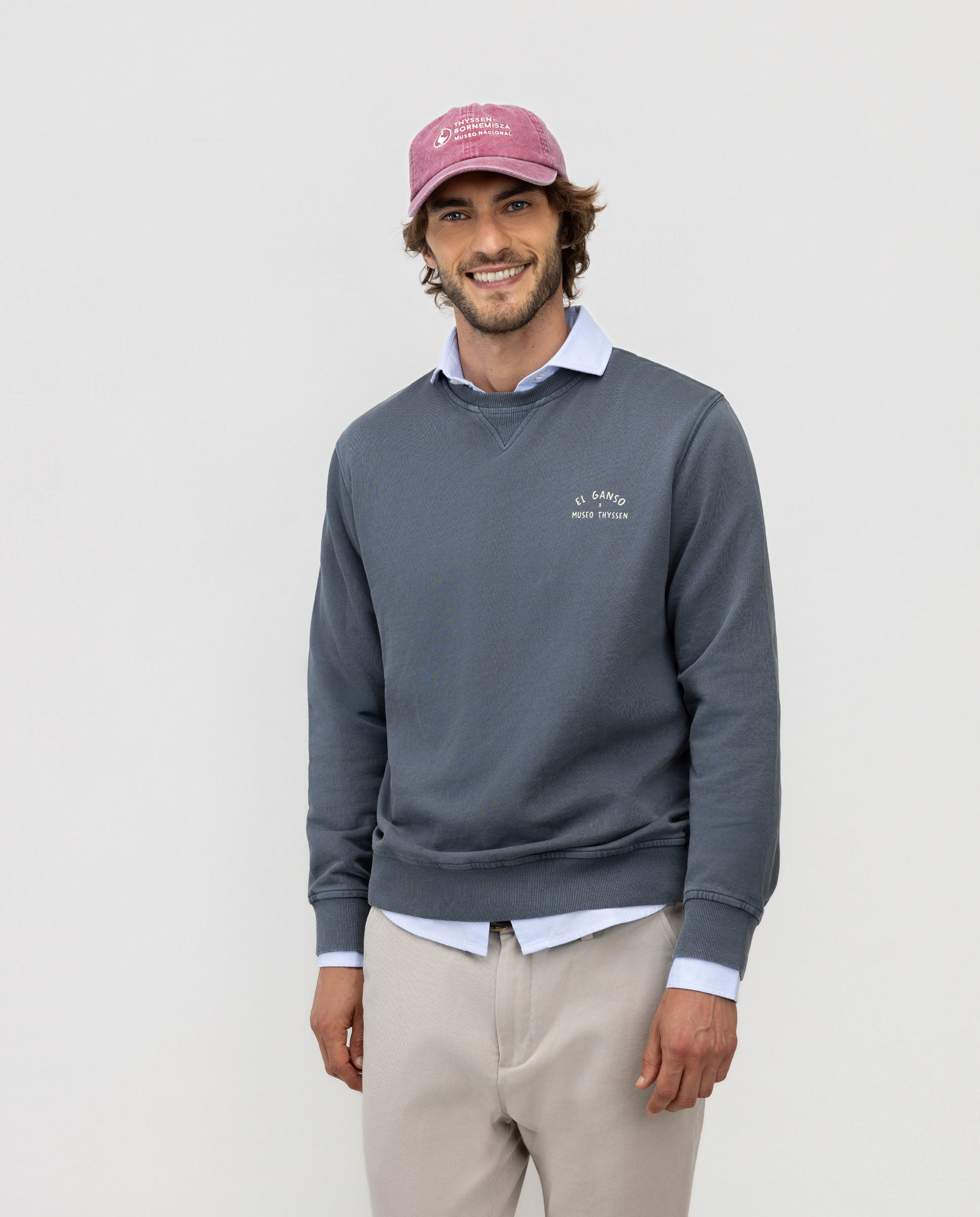 Sudadera Gris Cezanne