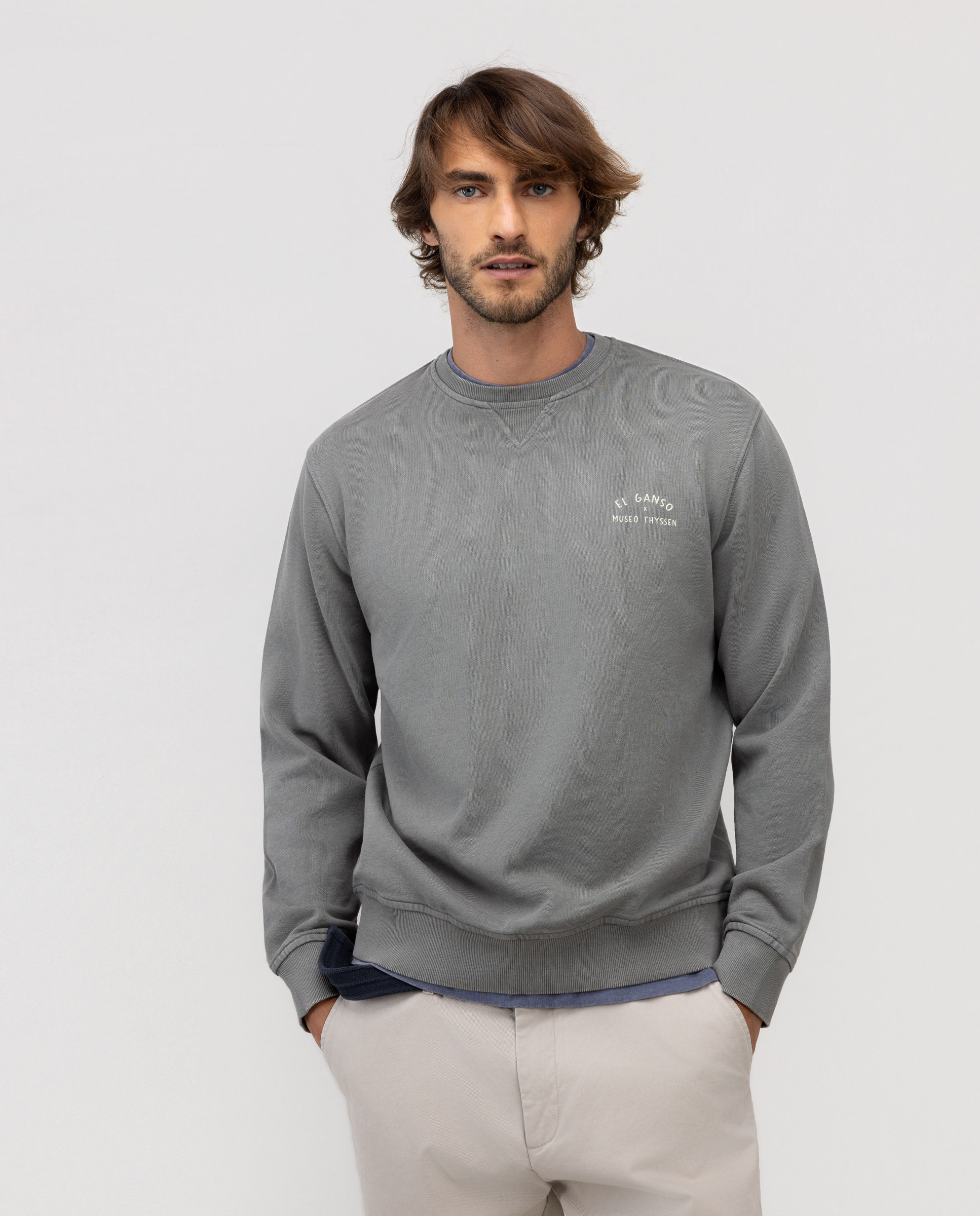 Sudadera Verde Mondrian