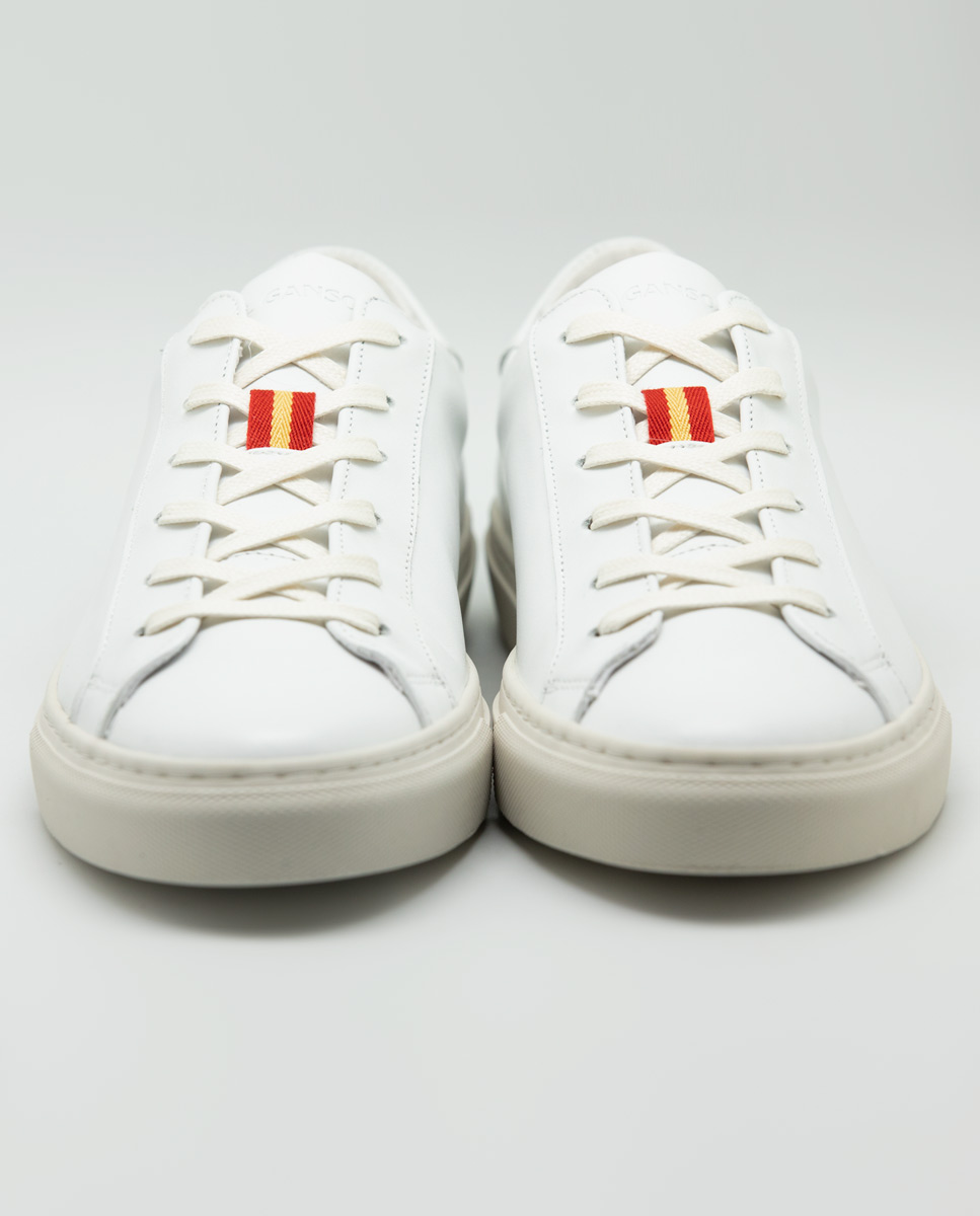 Sneaker Piel Blanca RFEF