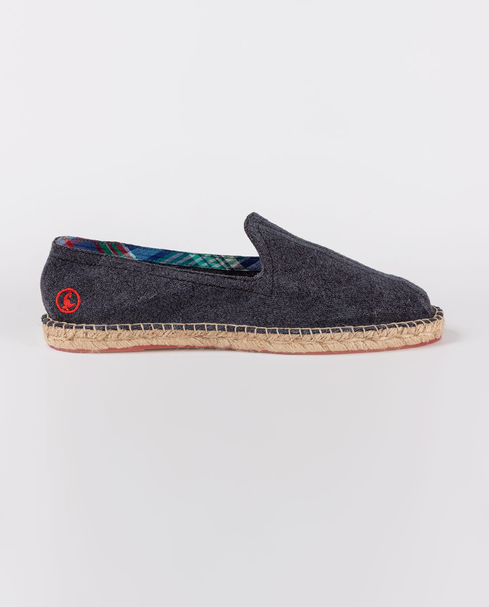 Plain Navy Espadrilles