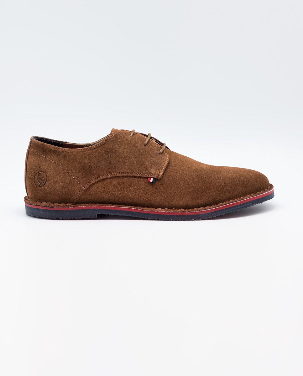 Zapato Guerrero Ante Camel