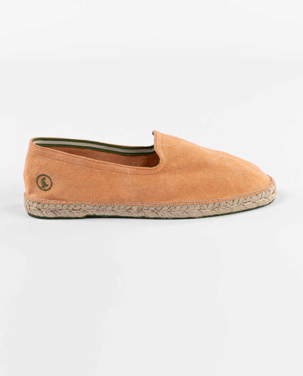 Plain Orange Espadrilles