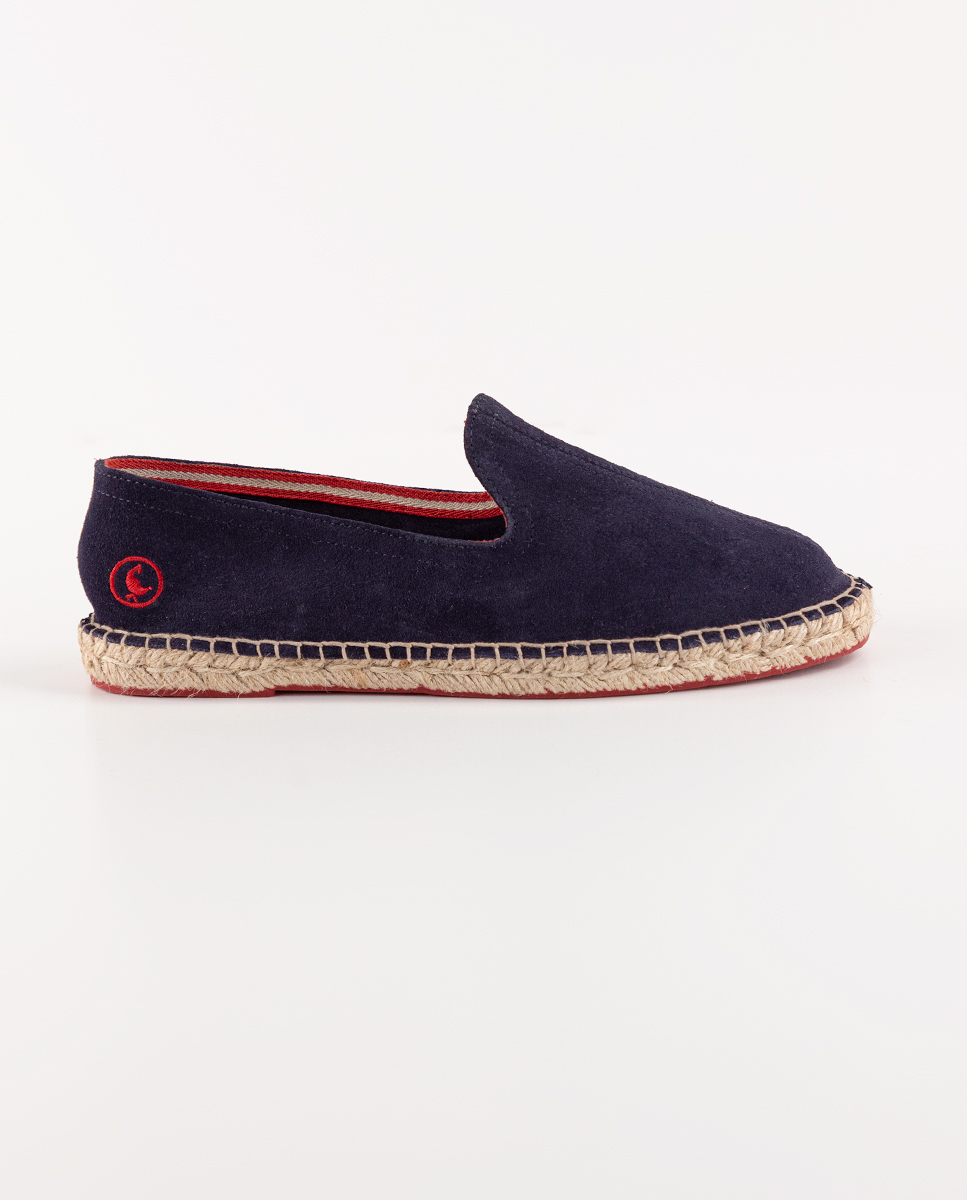 Solid-Coloured Navy Espadrilles