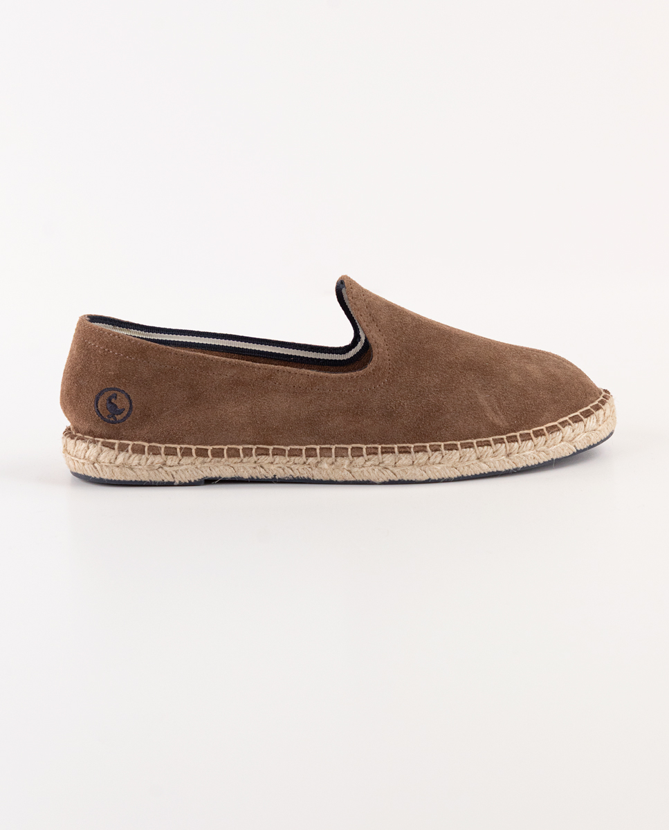 Brown Suede Espadrilles