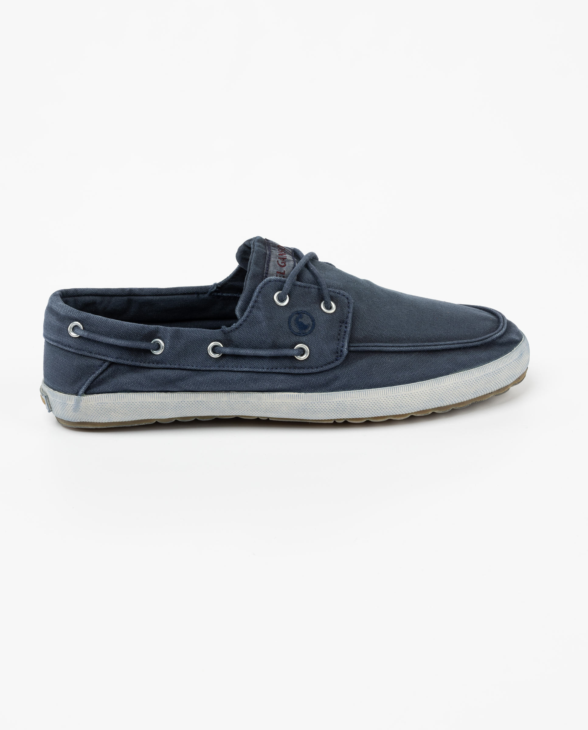 Nautical Garment Dyed Sneaker Canvas Navy