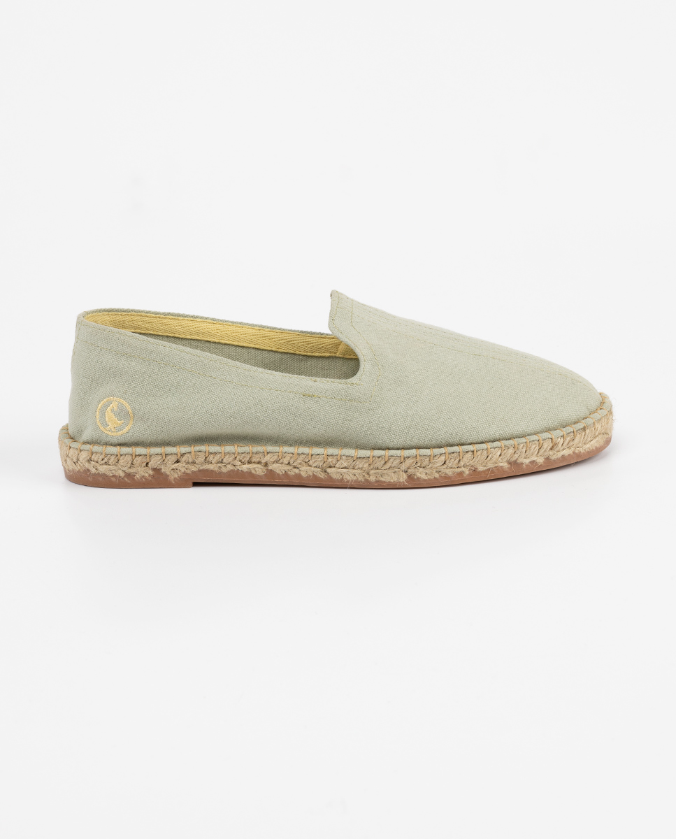 Plain Green Espadrille