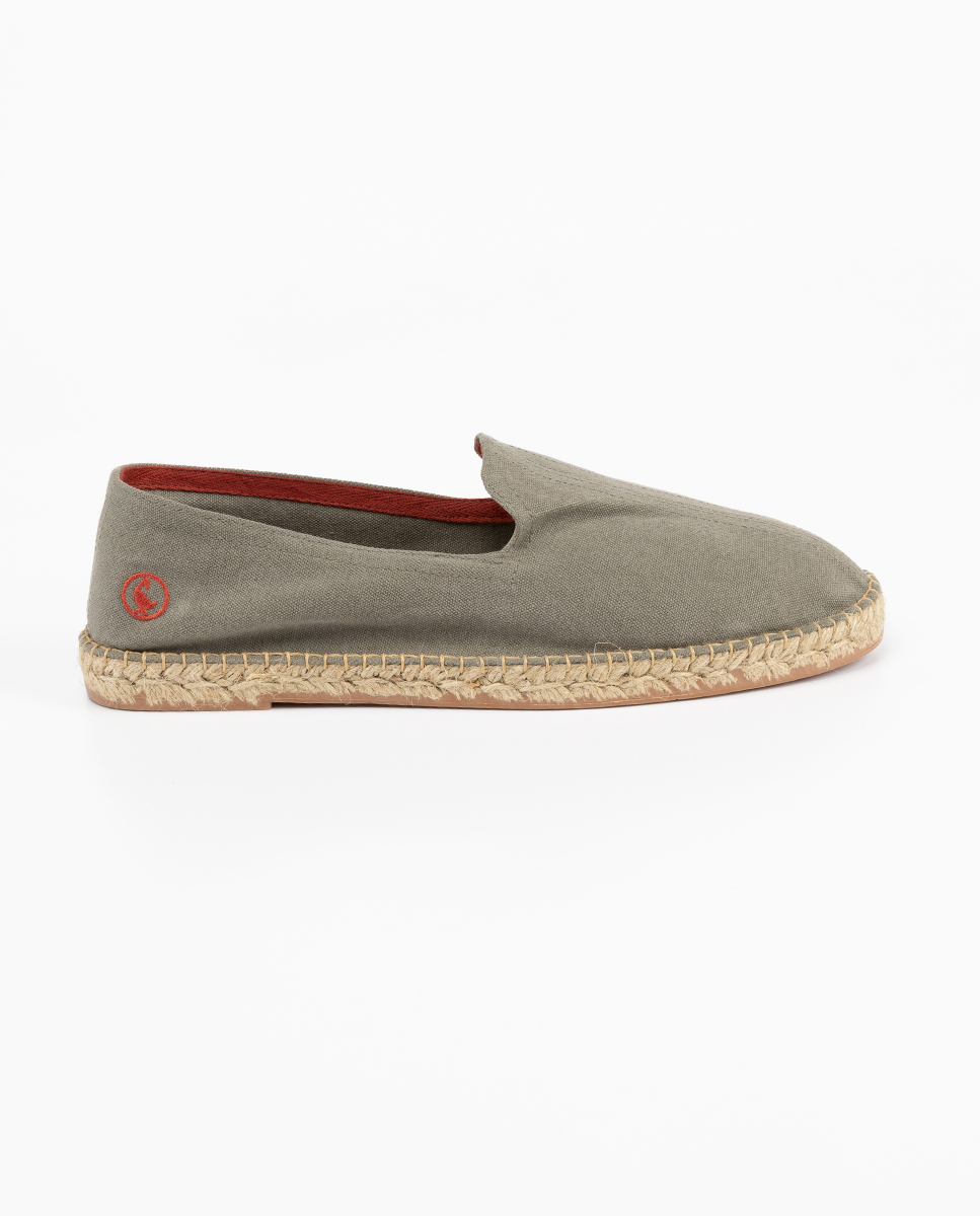 Plain Khaki Espadrille