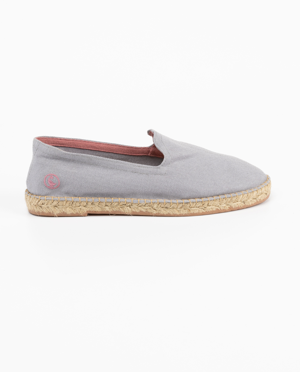 Plain Gray Espadrille